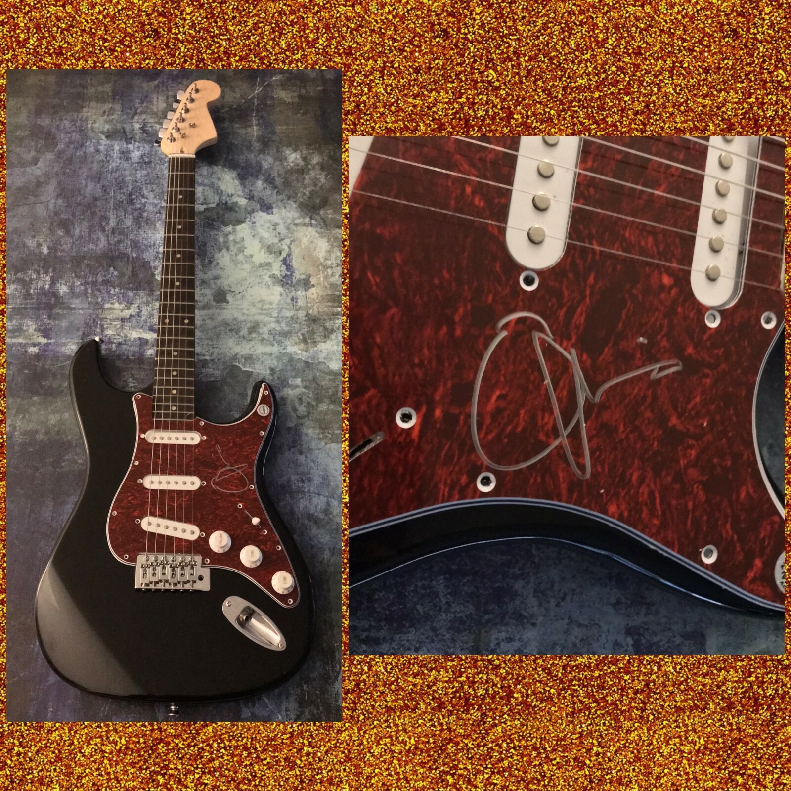 GFA Two More Bottles of Wine * EMMYLOU HARRIS * Signed Electric Guitar COA