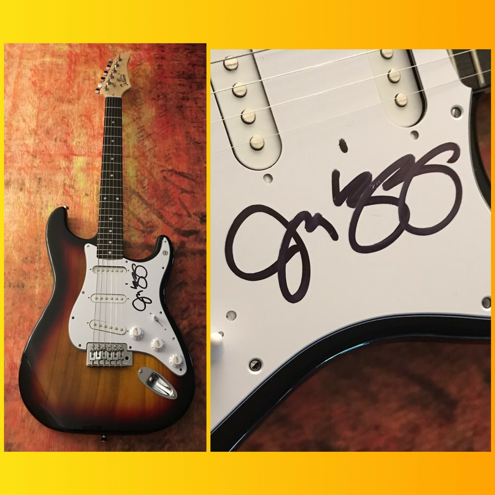 GFA 38 Special Band Guitarist * JERRY RIGGS * Signed Electric Guitar PROOF COA