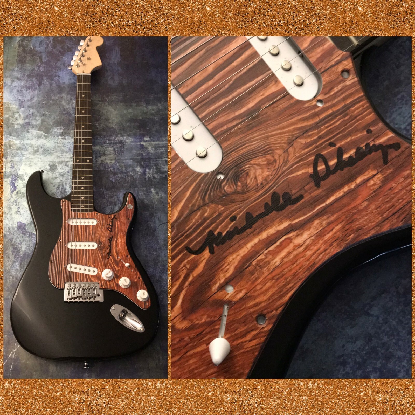 GFA The Mamas and the Papas * MICHELLE PHILLIPS * Signed Electric Guitar M2 COA