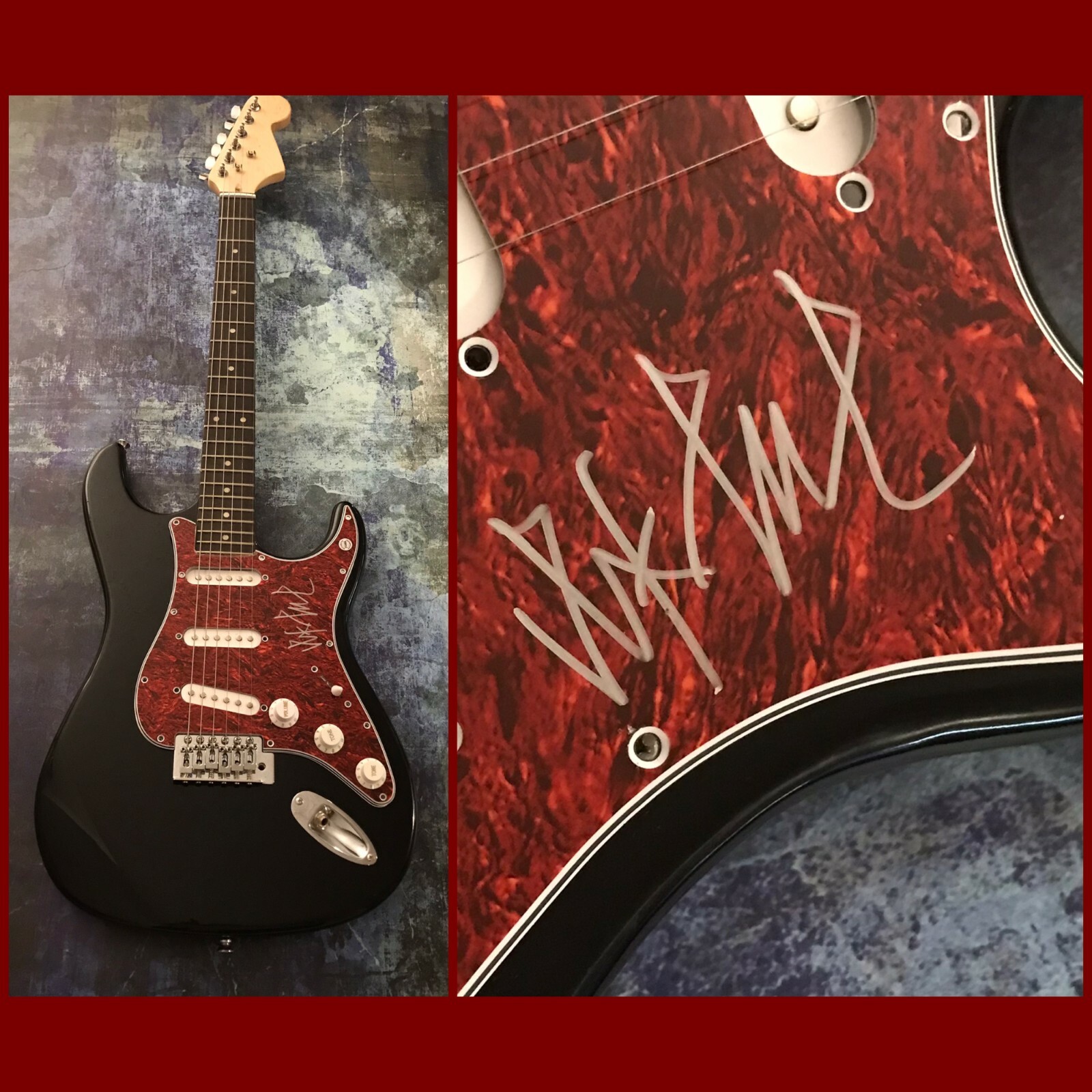 GFA We're Desperate - Band X * EXENE CERVENKA * Signed Electric Guitar E2 COA