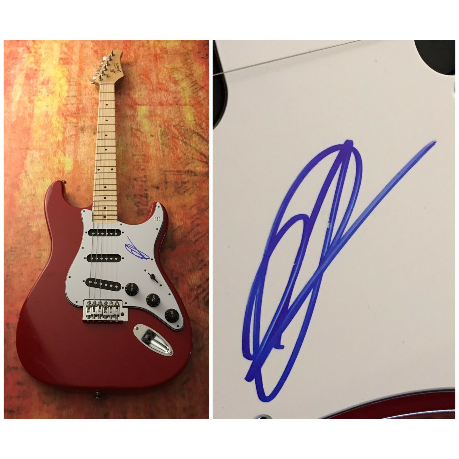 GFA Honeypie For Abby Star * JAWNY * Signed Electric Guitar PROOF J3 COA