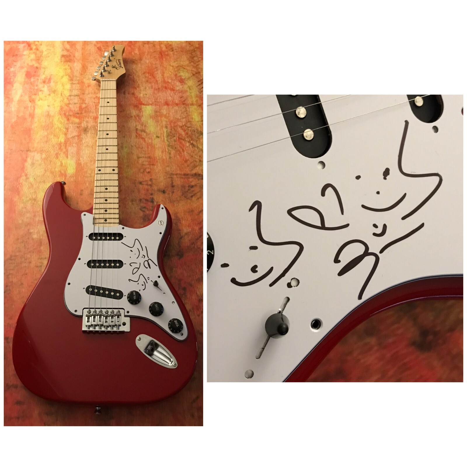 GFA I Shoulda Loved Ya * NARADA MICHAEL WALDEN * Signed Electric Guitar N2 COA