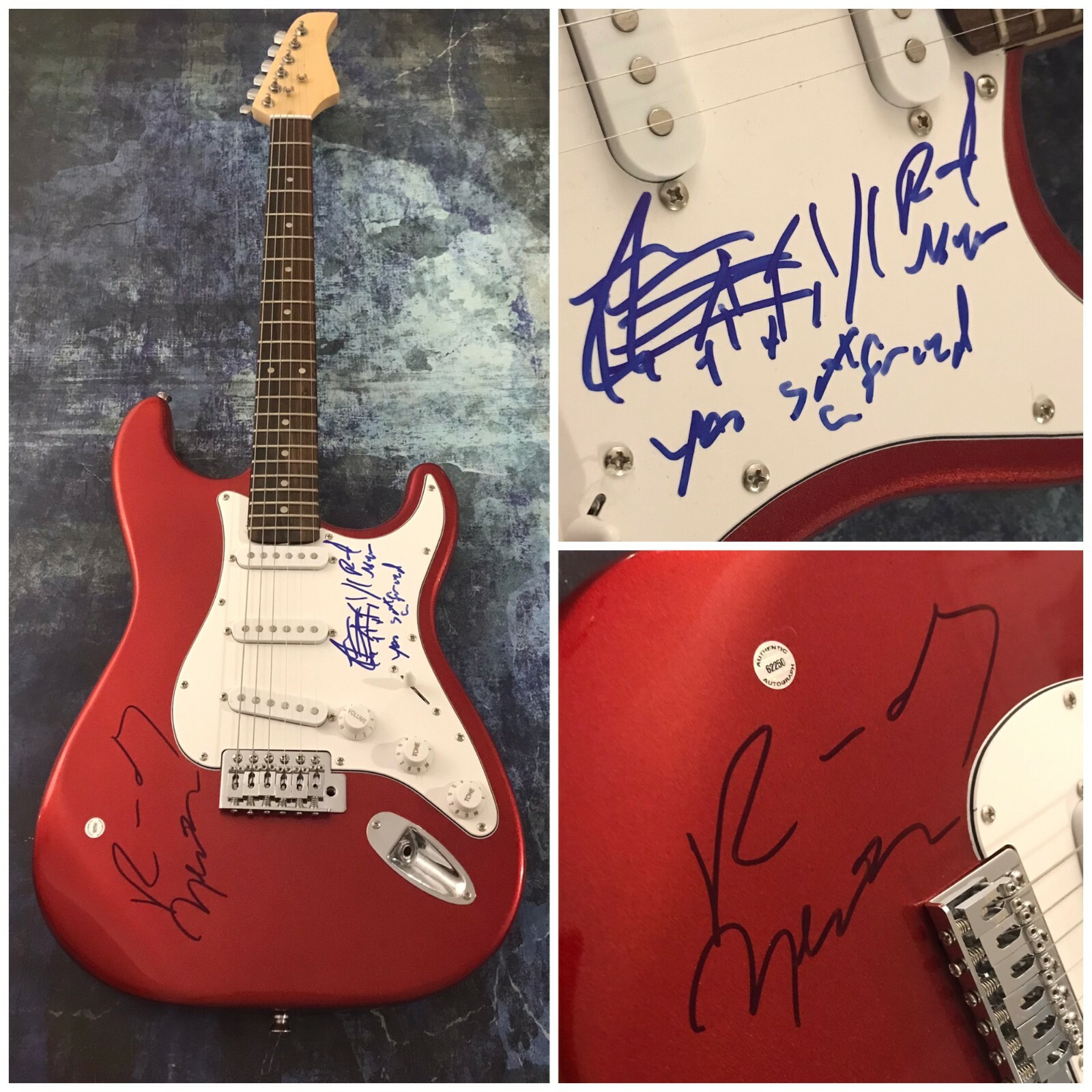 GFA Toy Story Film Composer * RANDY NEWMAN * Signed Electric Guitar PROOF AD COA