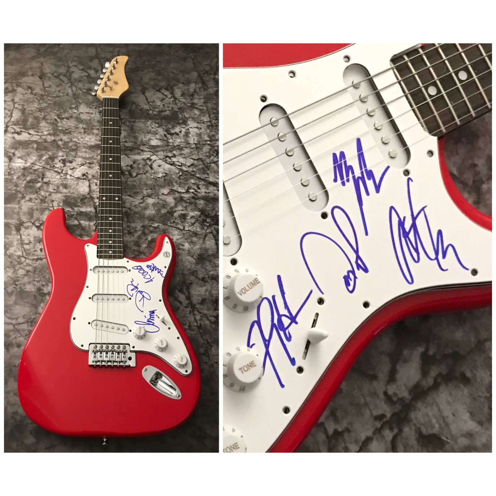 GFA Art Alexakis x4 Band * EVERCLEAR * Signed Electric Guitar E1 COA
