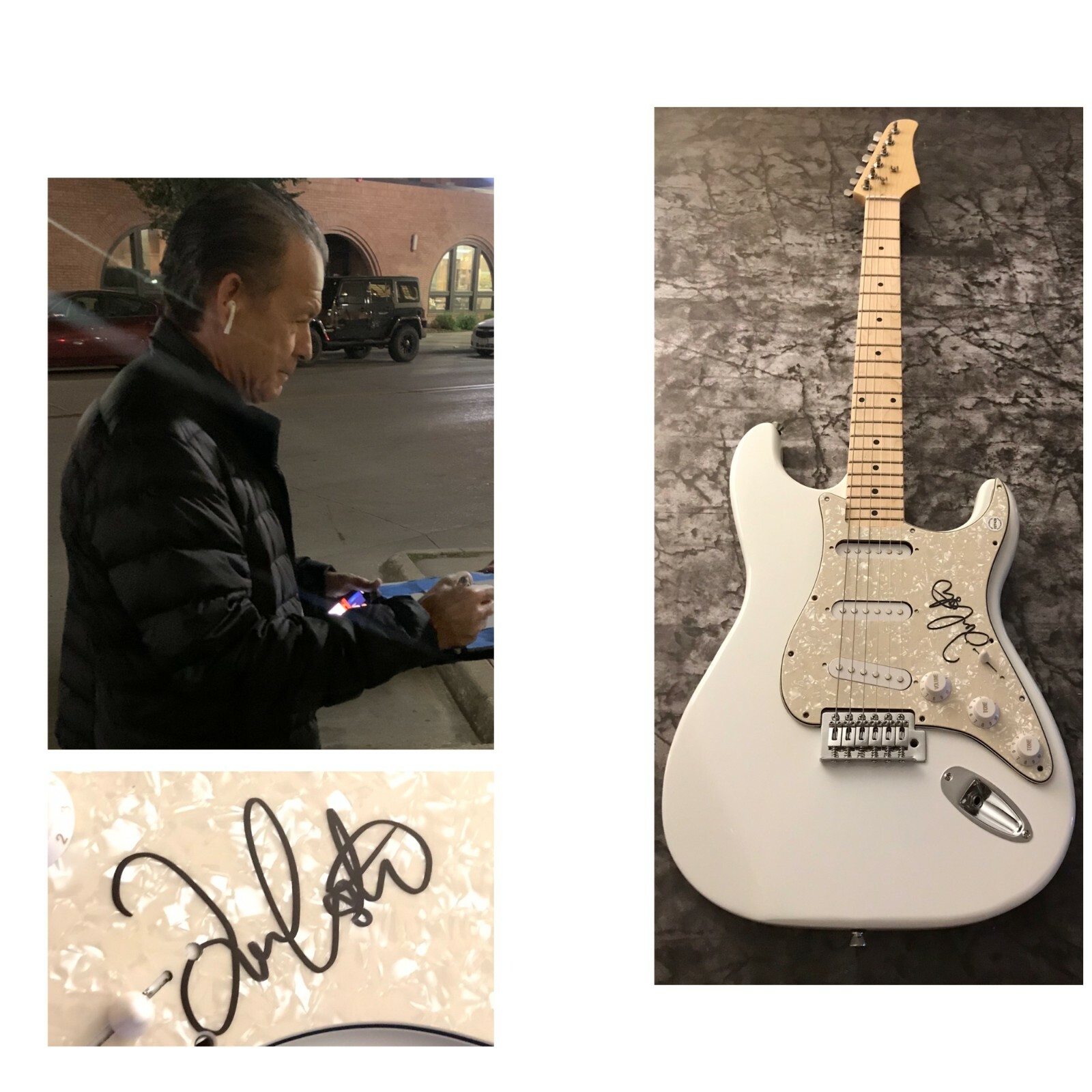 GFA The Essential Lucky in Love * TOMMY CASTRO * Signed Electric Guitar T2 COA