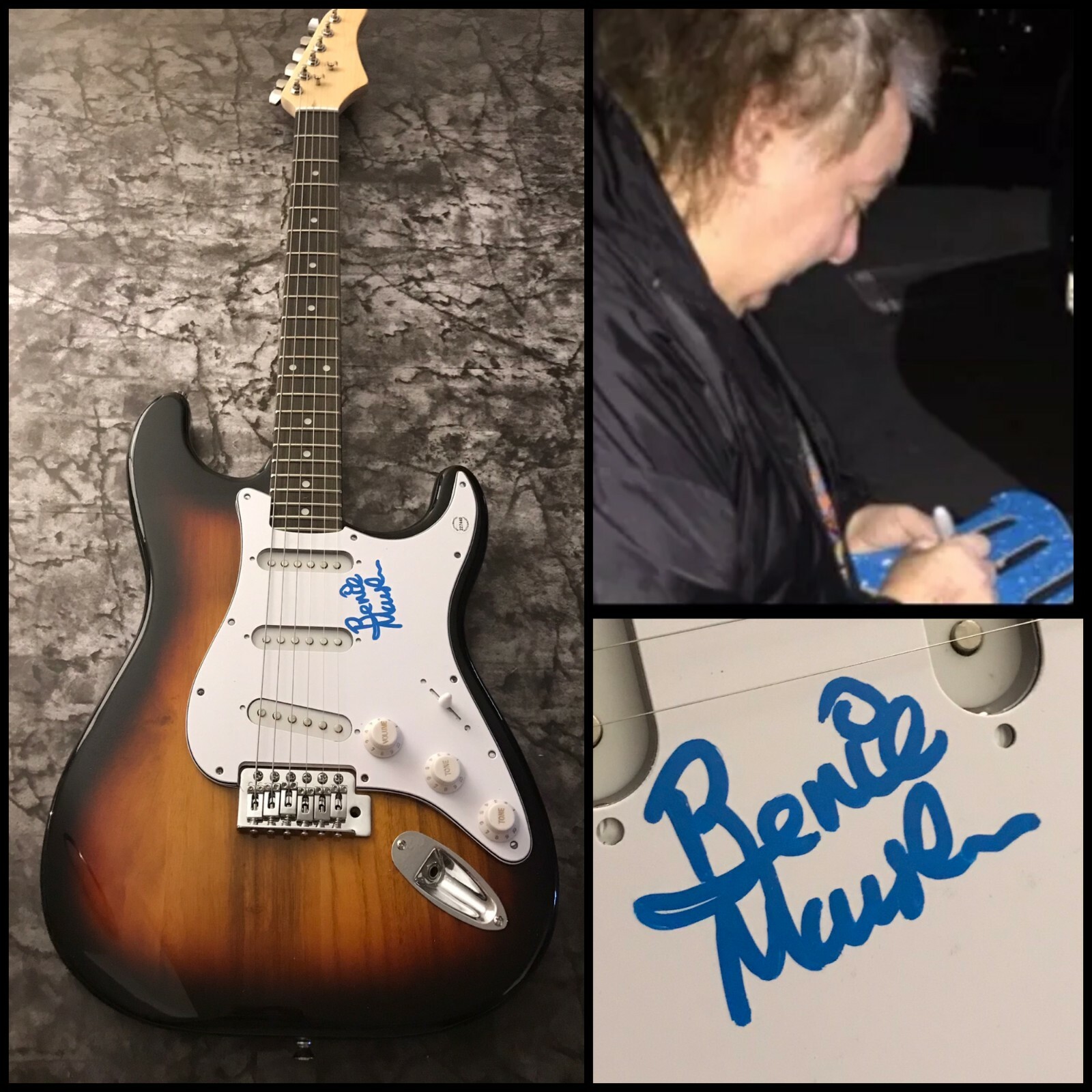 GFA Whitesnake Guitarist * BERNIE MARSDEN * Signed Electric Guitar PROOF LA2 COA