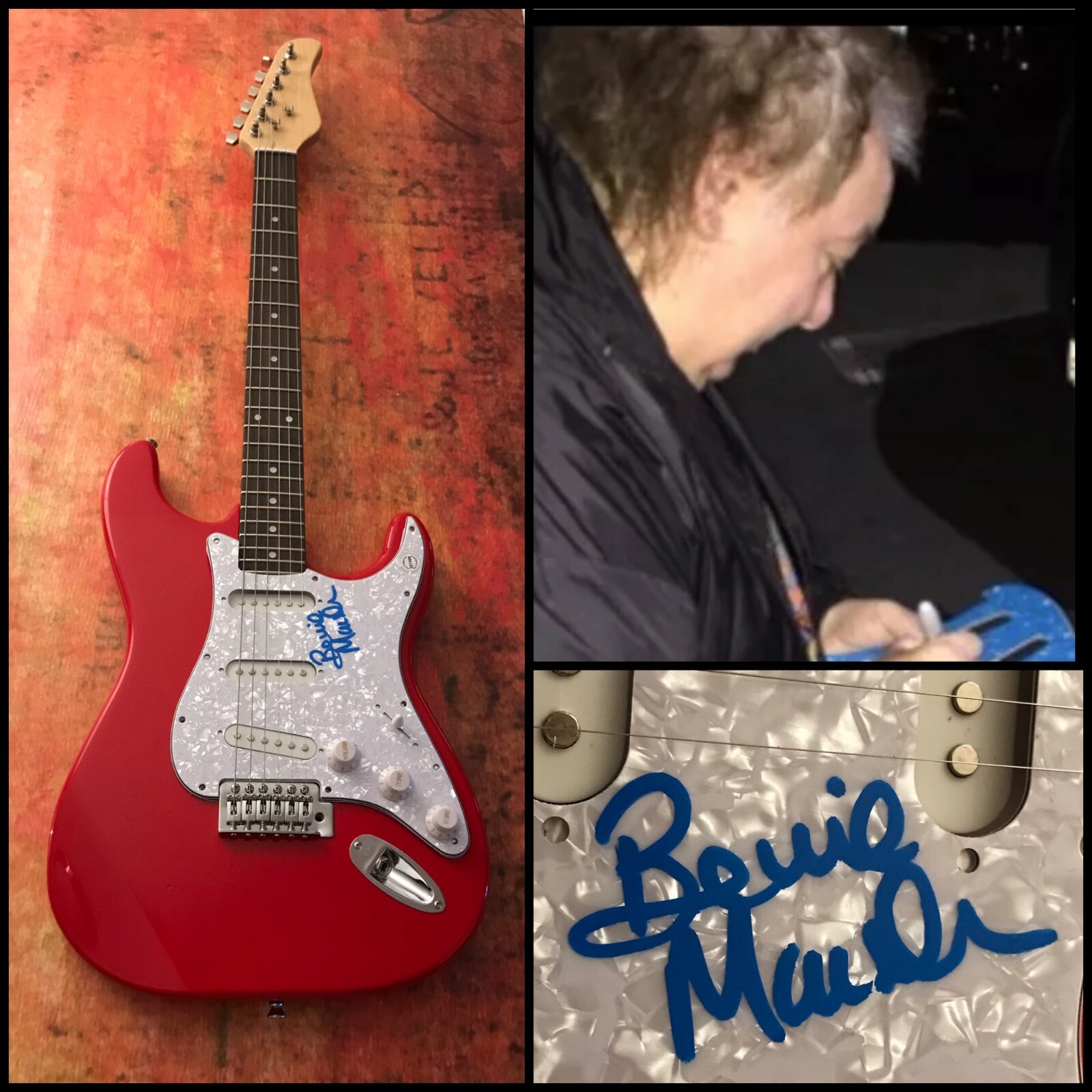 GFA Whitesnake Guitarist * BERNIE MARSDEN * Signed Electric Guitar PROOF LA3 COA