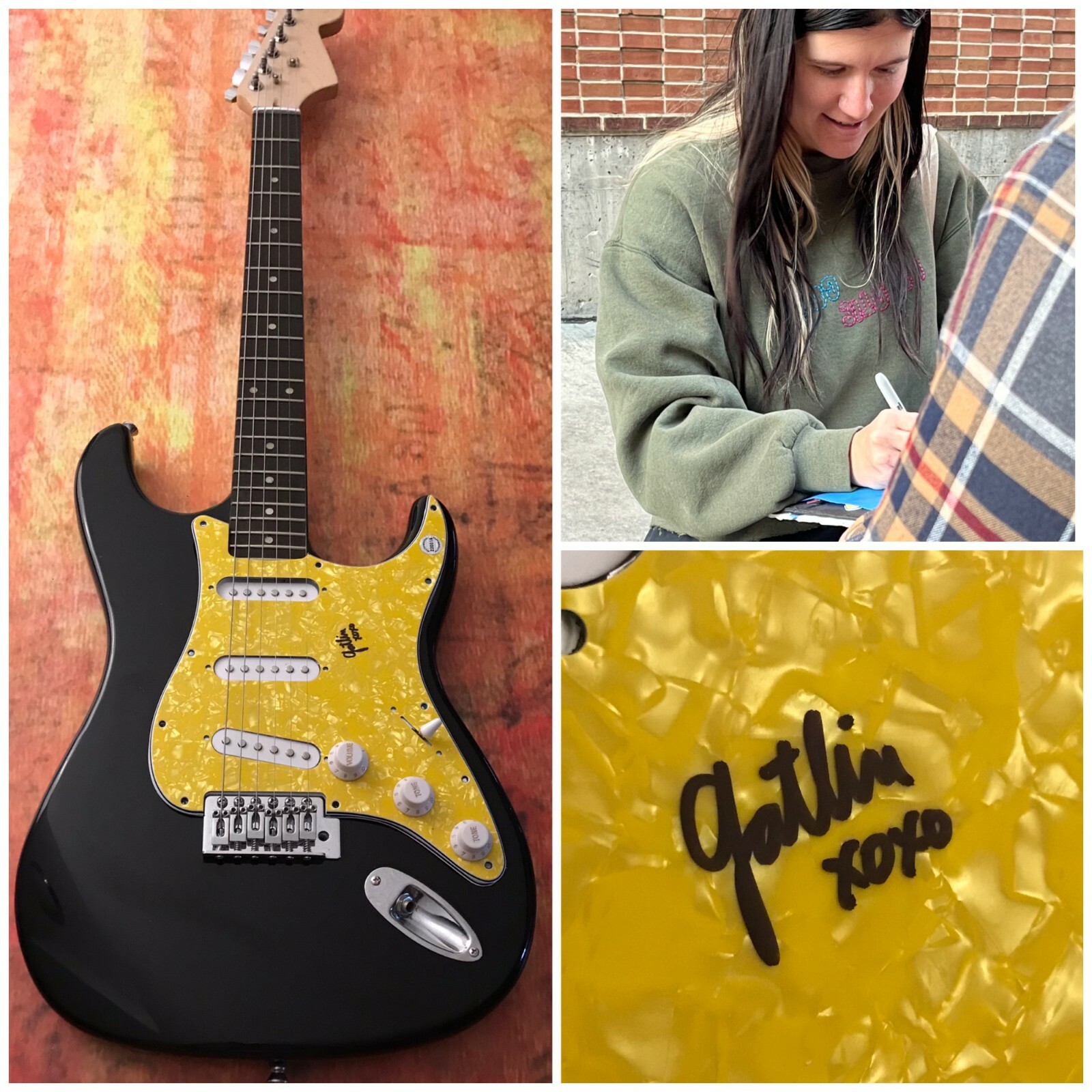 GFA Talking to Myself Singer * GATLIN * Signed Electric Guitar PROOF G1 COA