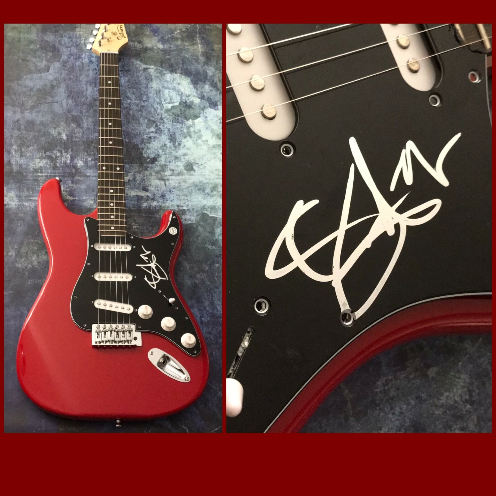 GFA Feeling Good Star * DEMUN JONES * Signed Electric Guitar D3 COA