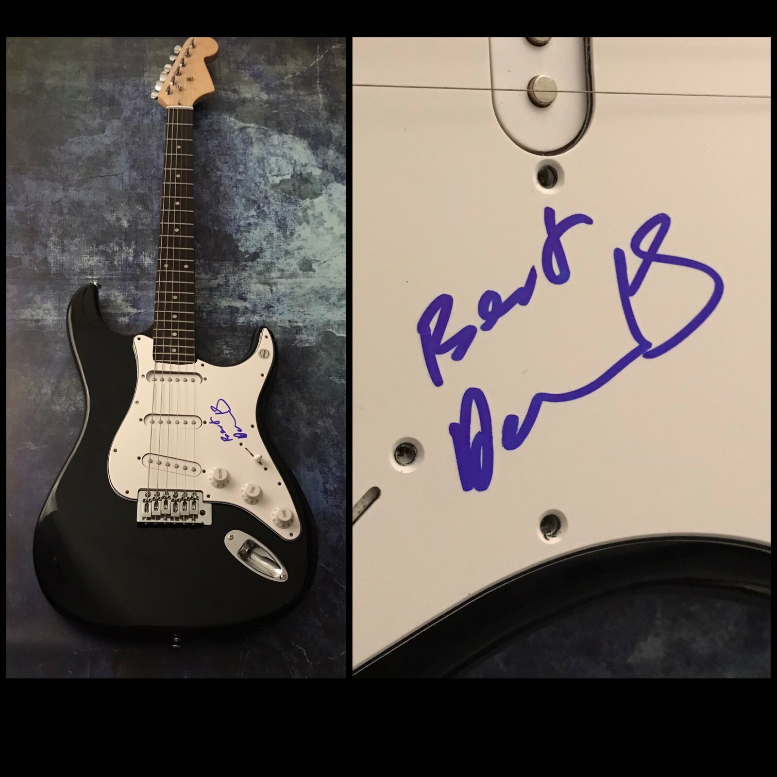 GFA Bauhaus Band Rock Star * DAVID J HASKINS * Signed Electric Guitar COA