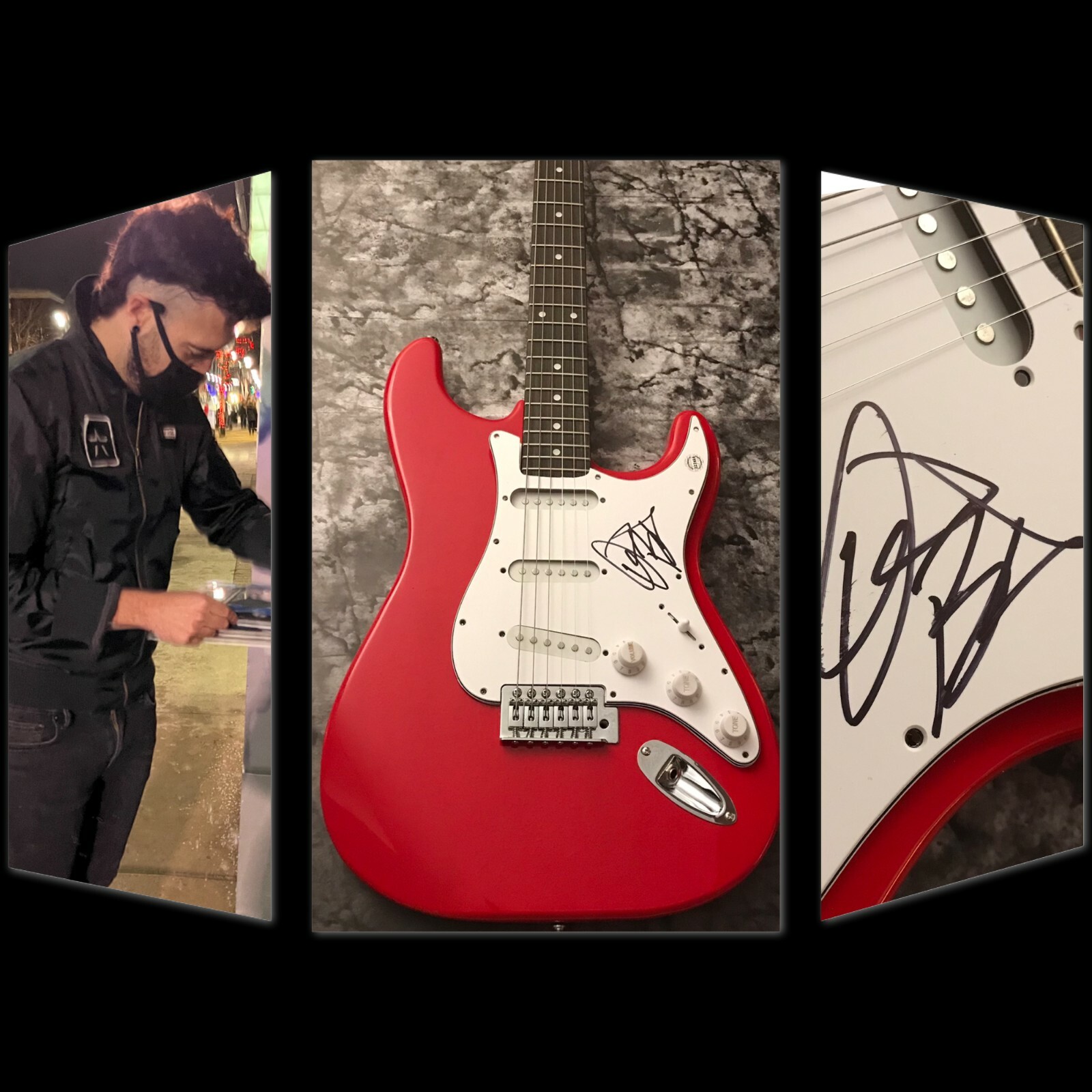 GFA Starset Vessels Monster * DUSTIN BATES * Signed Electric Guitar PROOF D4 COA
