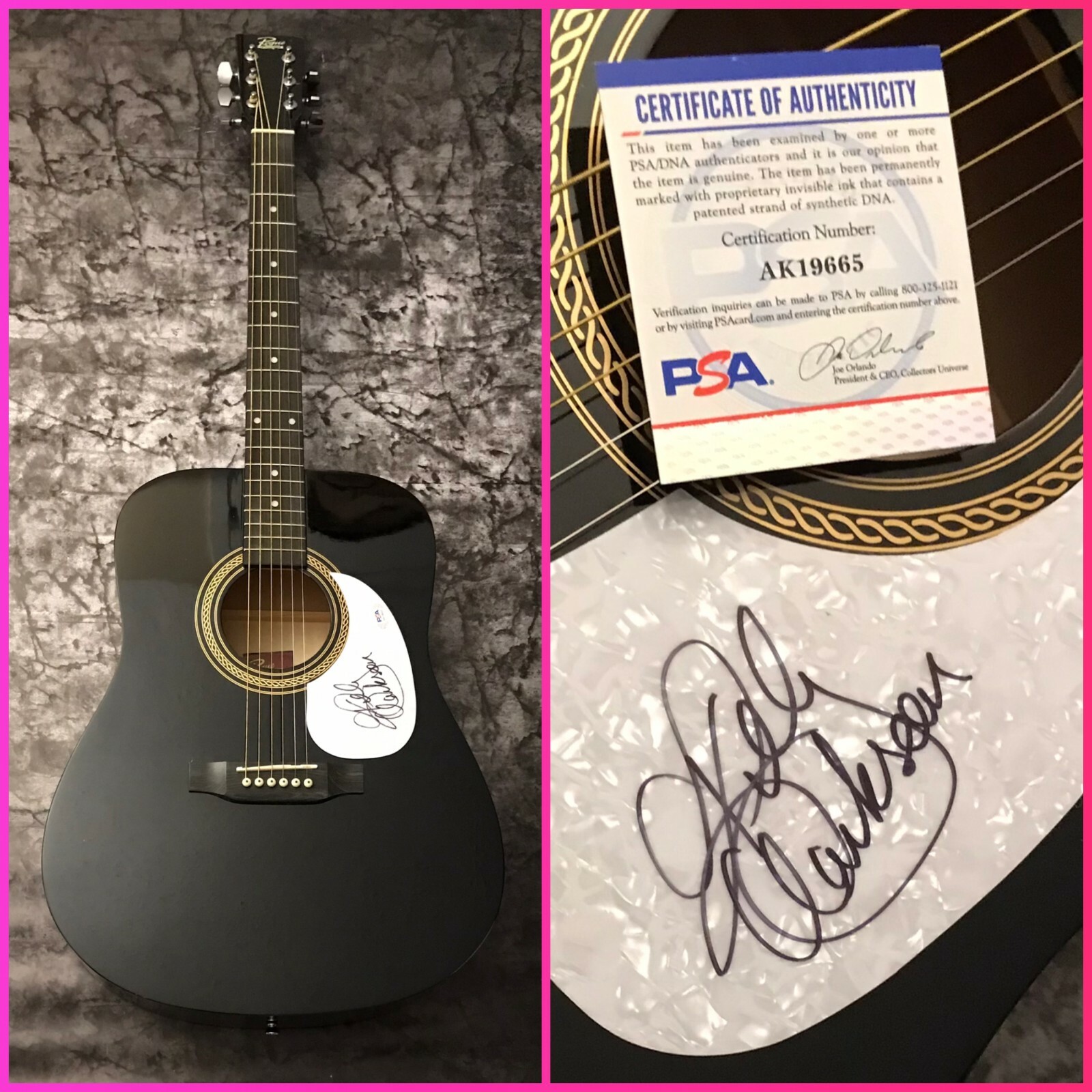 PSA Since U Been Gone * KELLY CLARKSON * Signed 41