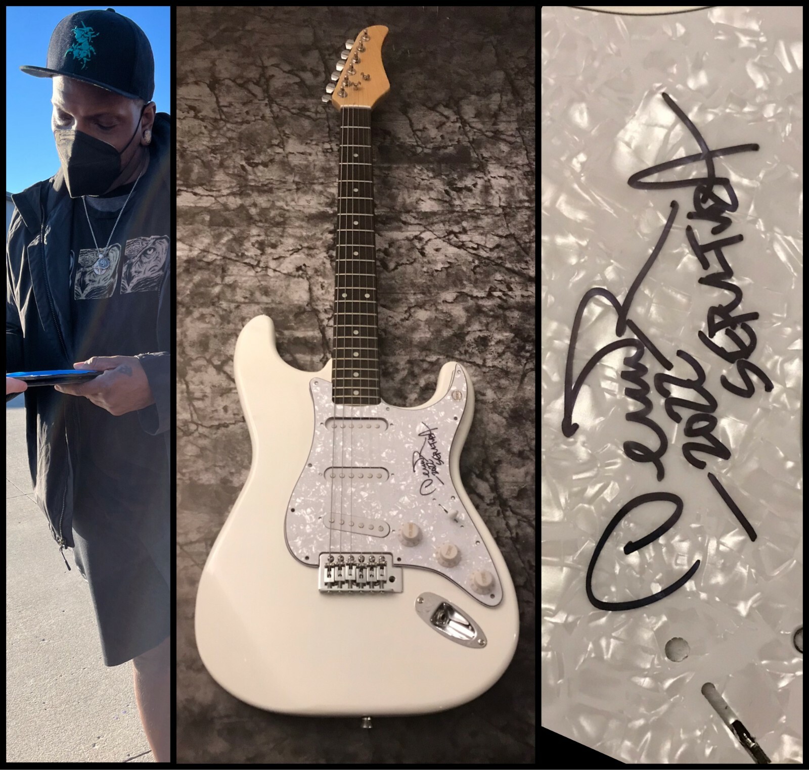 GFA Sepultura Metal Band * DERRICK GREEN * Signed Electric Guitar PROOF COA