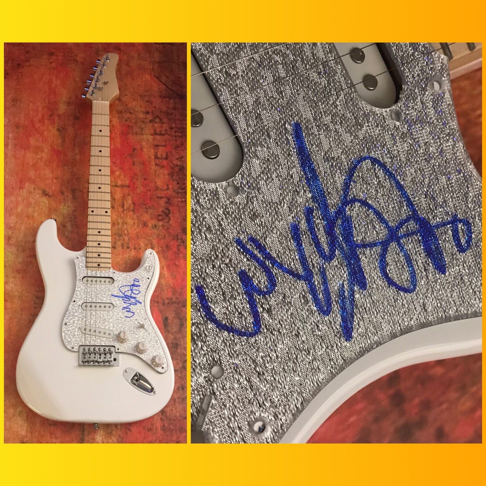 GFA The Fugees Star * WYCLEF JEAN * Signed Electric Guitar W2 COA