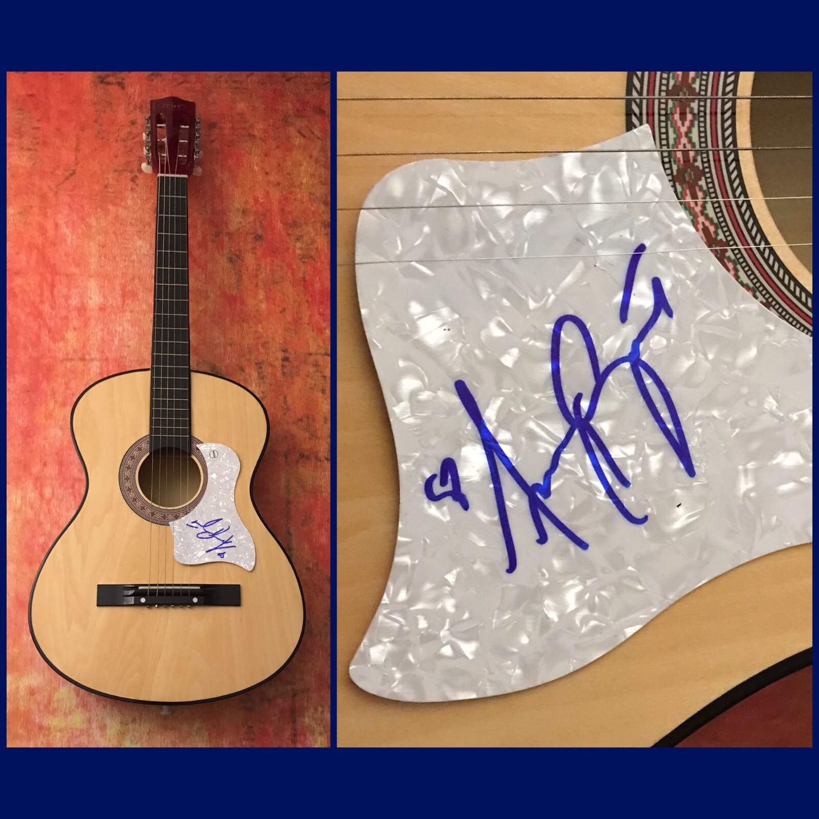 GFA Heart in Motion Baby, Baby * AMY GRANT * Signed Acoustic Guitar A3 COA