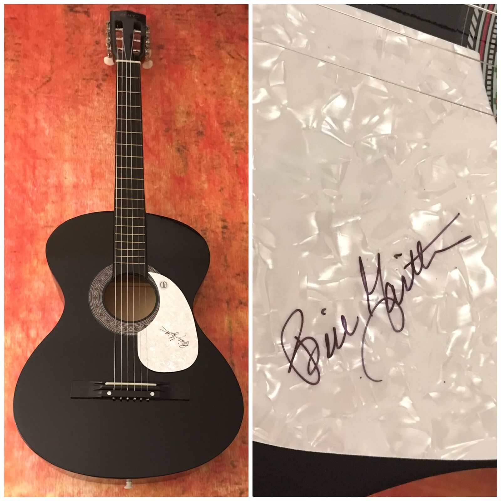 GFA Gospel Trio & Vocal Band Star * BILL GAITHER * Signed Acoustic Guitar B1 COA