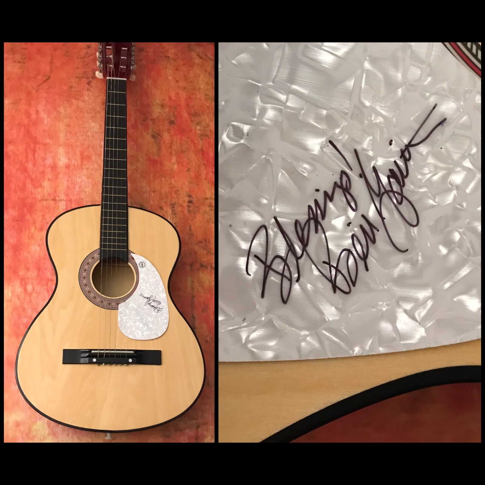 GFA Gospel Trio & Vocal Band Star * BILL GAITHER * Signed Acoustic Guitar B2 COA