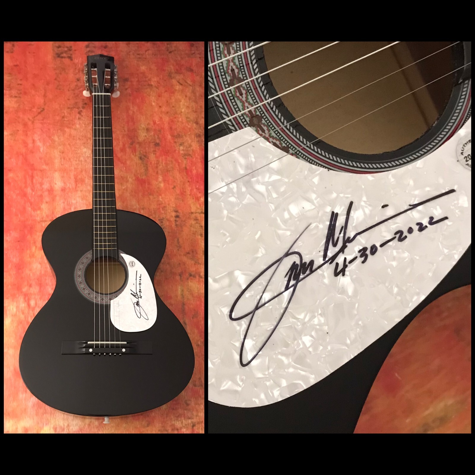 GFA Buffalo Springfield & Poco * JIM MESSINA * Signed Acoustic Guitar J1 COA