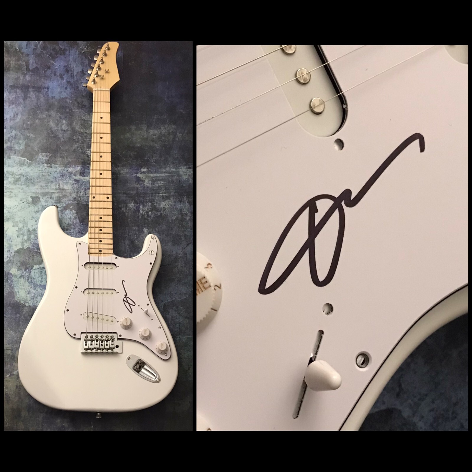 GFA Candlebox Far Behind Star * KEVIN MARTIN * Signed Electric Guitar K3 COA