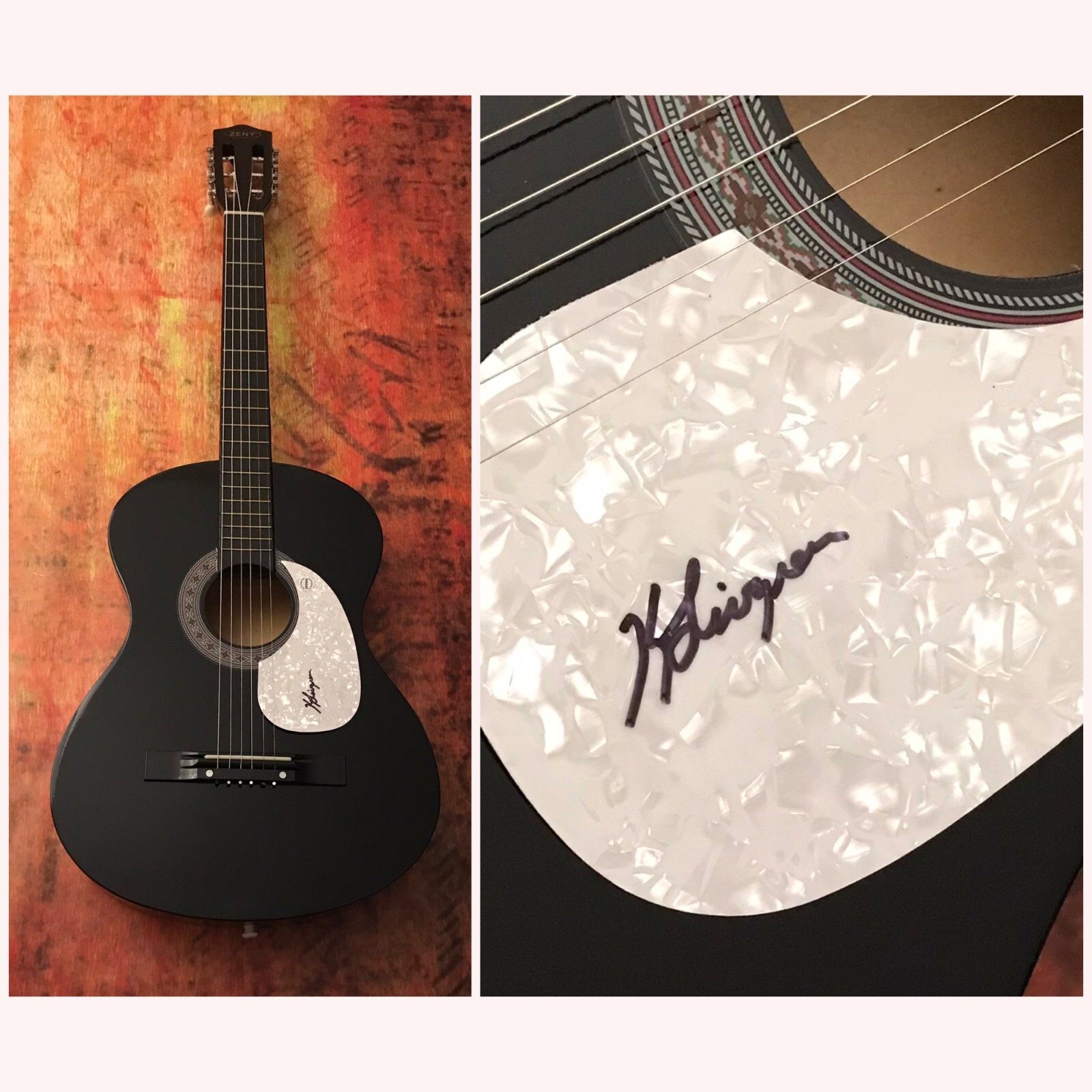 GFA Kansas Band Guitarist * KERRY LIVGREN * Signed Acoustic Guitar COA