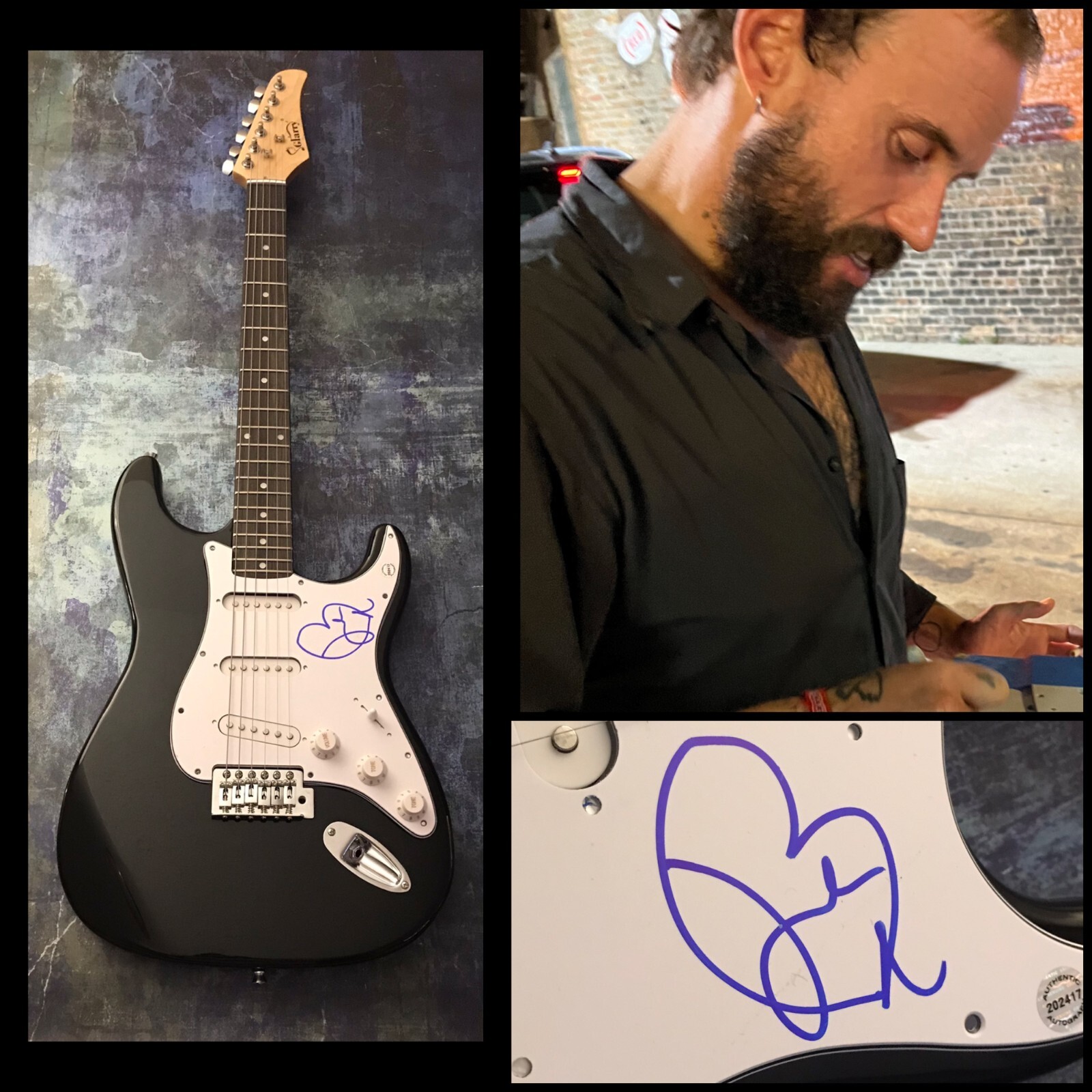 GFA Idles Band Singer * JOE TALBOT * Signed Electric Guitar PROOF COA