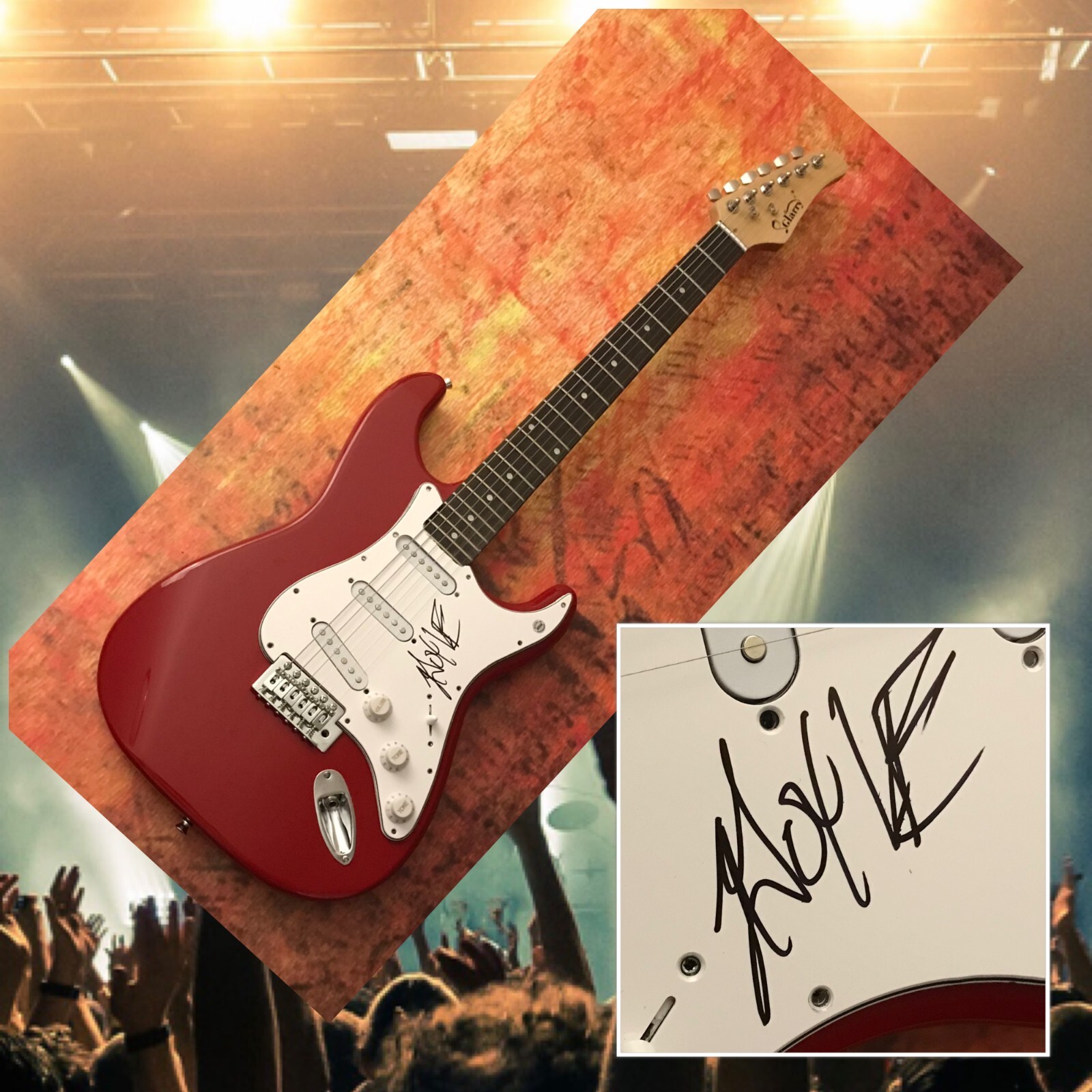 GFA The Misfits Guitarist * DOYLE WOLFGANG * Signed Electric Guitar D2 COA