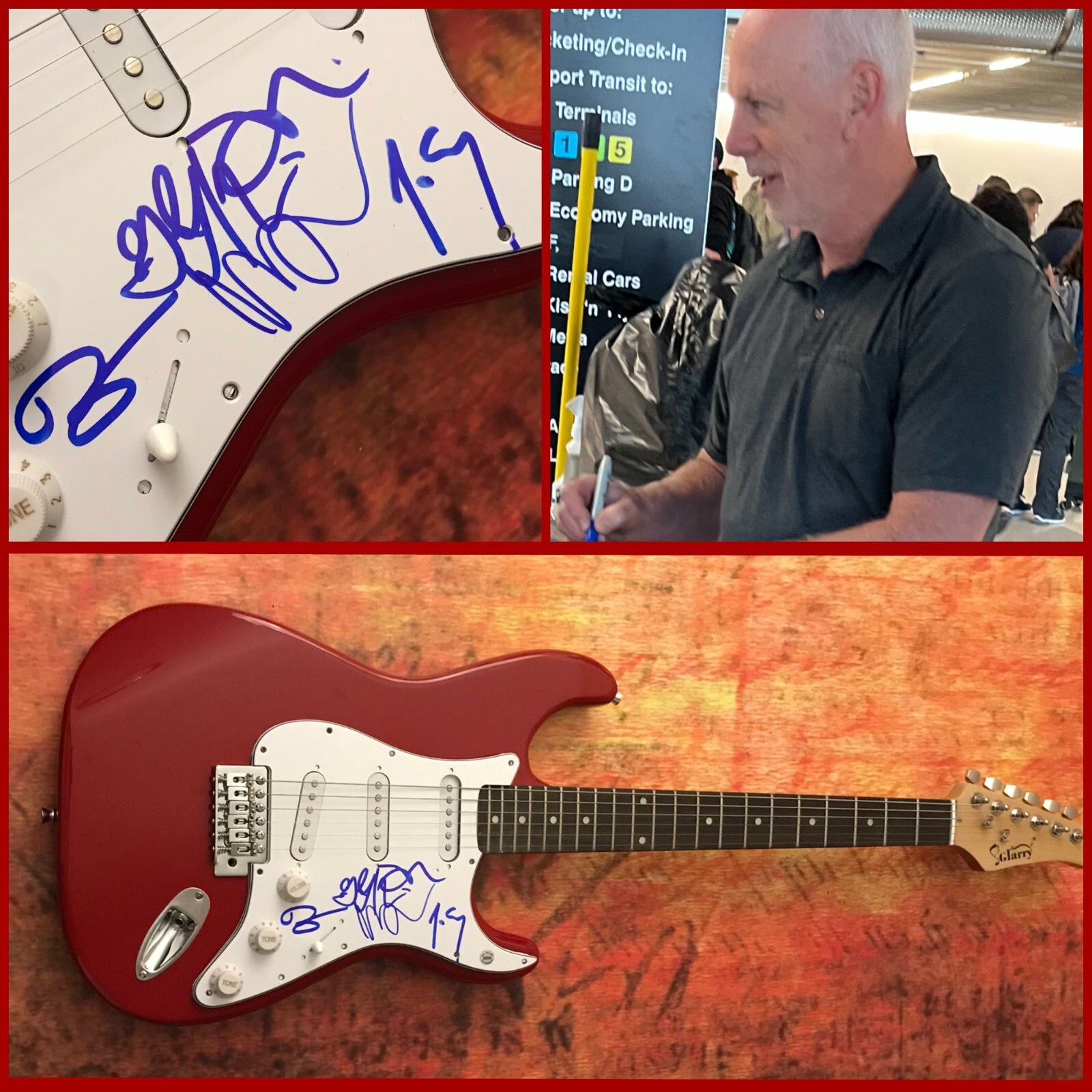 GFA Greg Graffin x5 Band * BAD RELIGION * Signed Electric Guitar COA