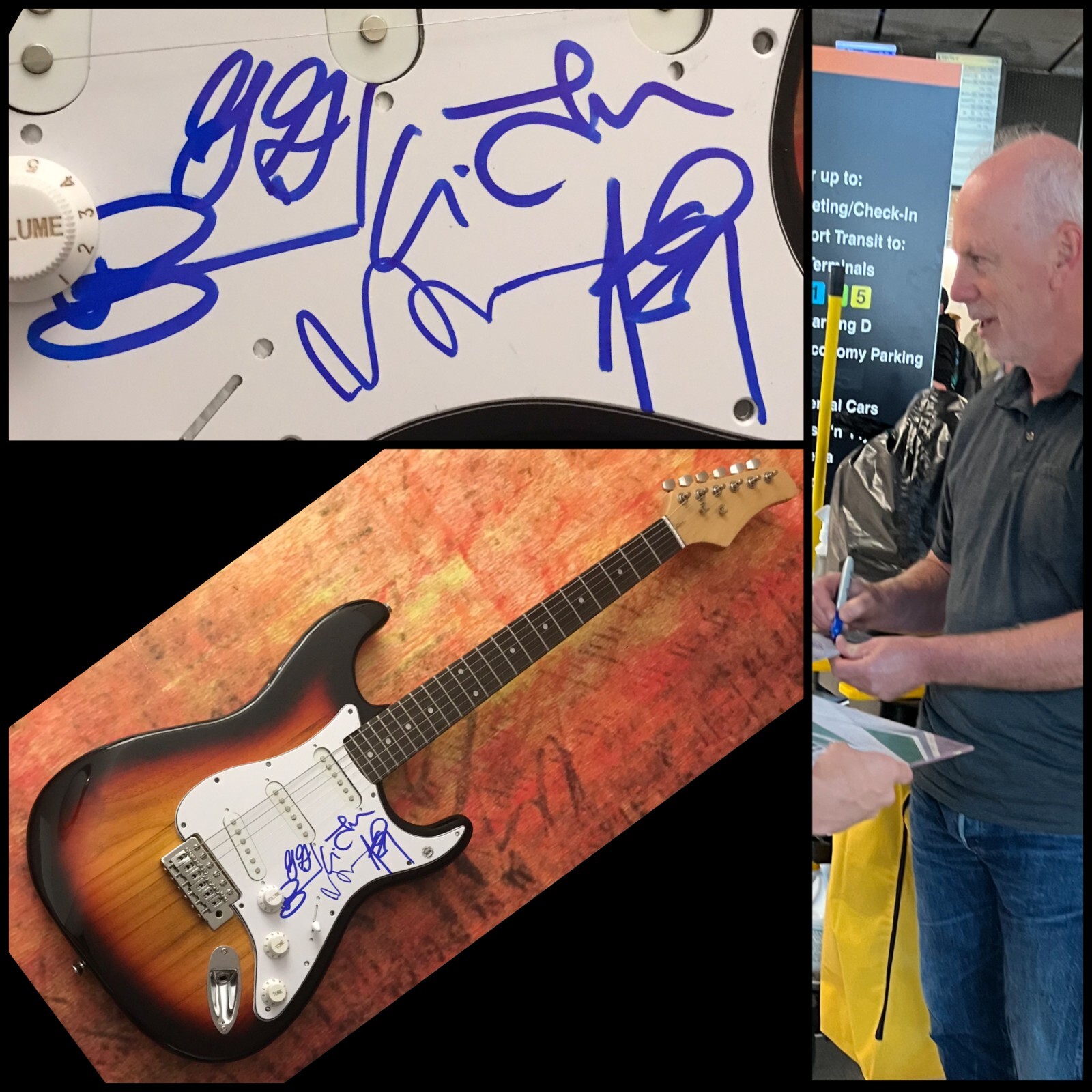 GFA Greg Graffin x5 Band * BAD RELIGION * Signed Electric Guitar COA