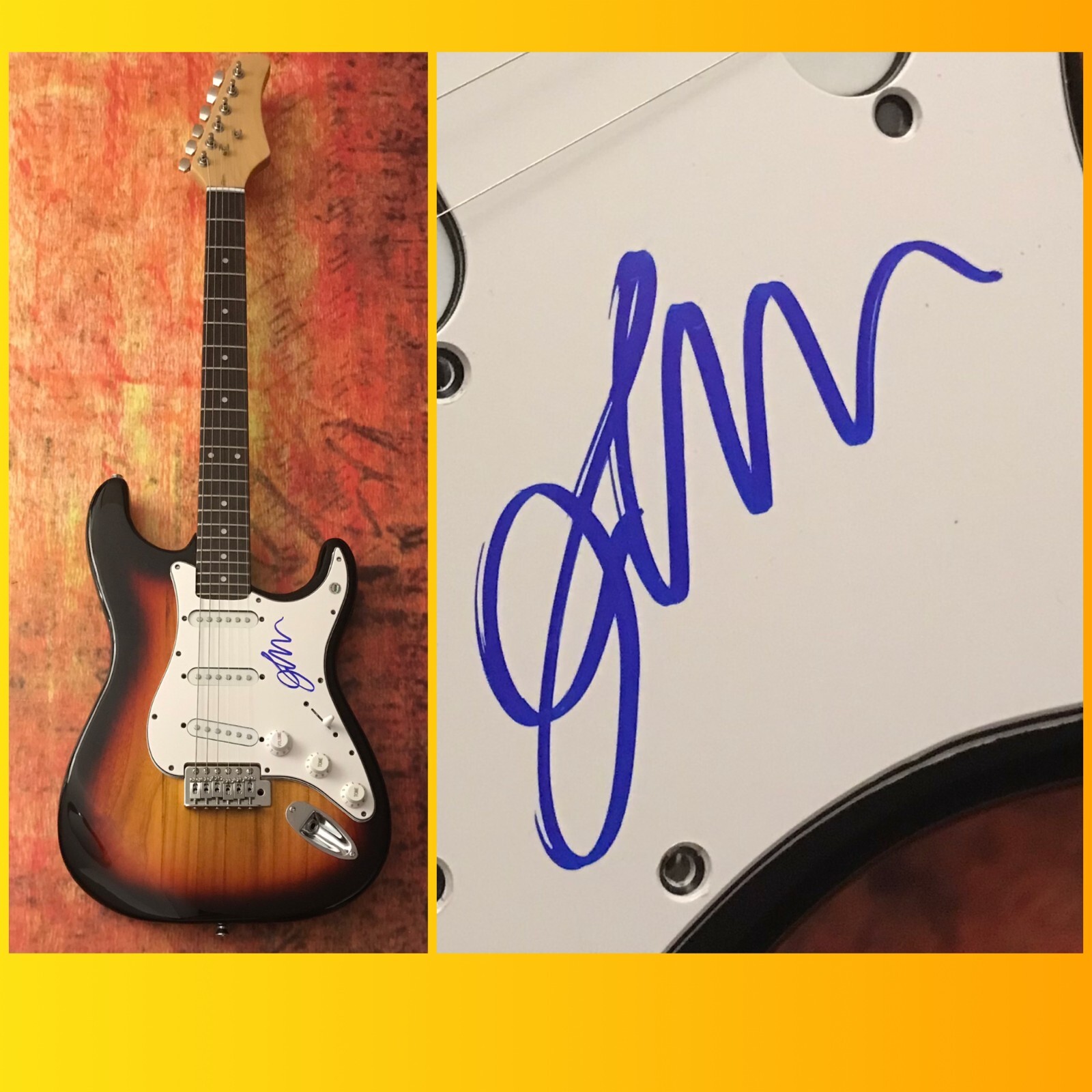 GFA Portugal the Man Star * JOHN GOURLEY * Signed Electric Guitar COA