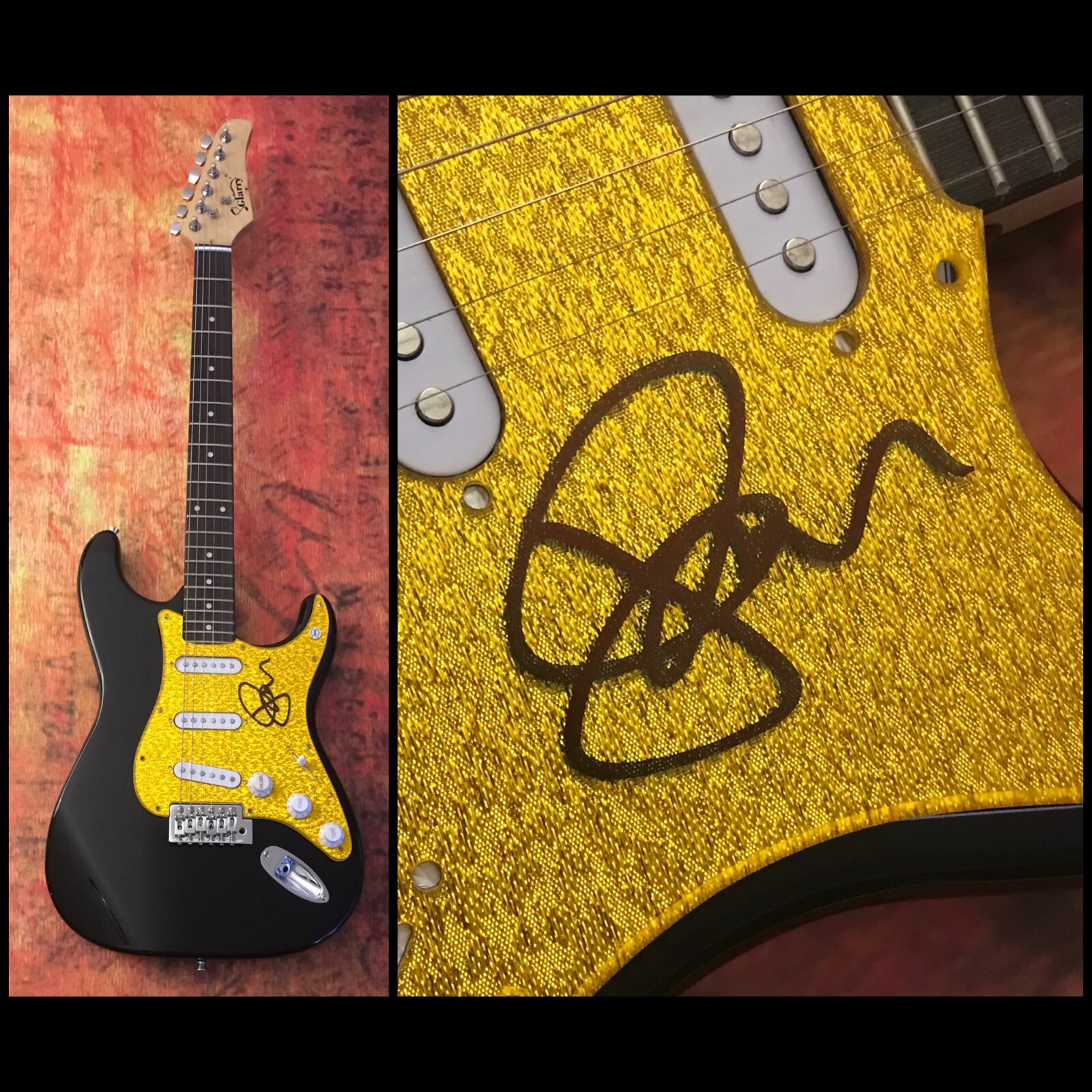 GFA Great White Band Star * JACK RUSSELL * Signed Electric Guitar PROOF J3 COA