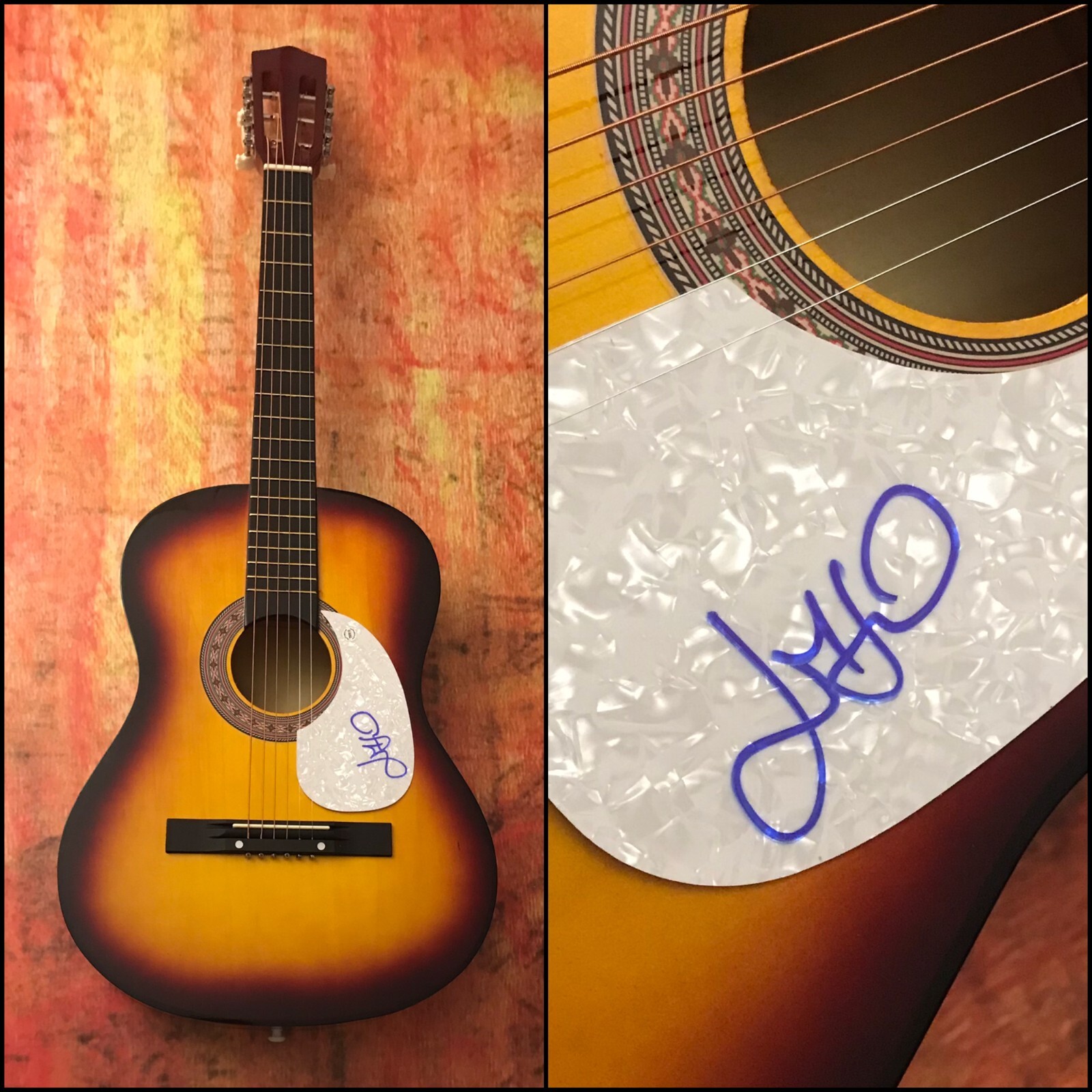 GFA The Maine Band Star * JOHN O'CALLAGHAN * Signed Acoustic Guitar COA