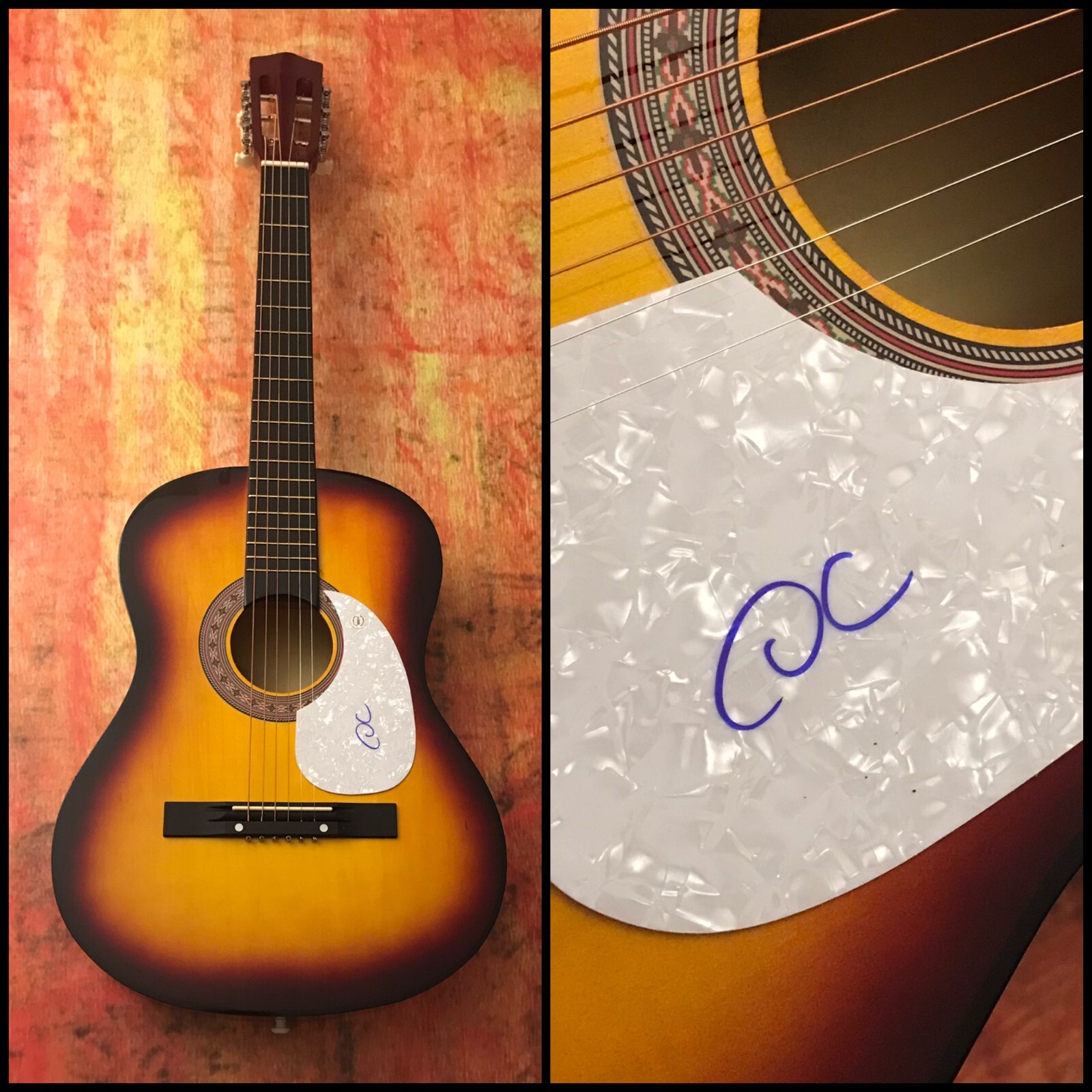 GFA Glee Star Lost Boys Life * DARREN CRISS * Signed Acoustic Guitar PROOF COA