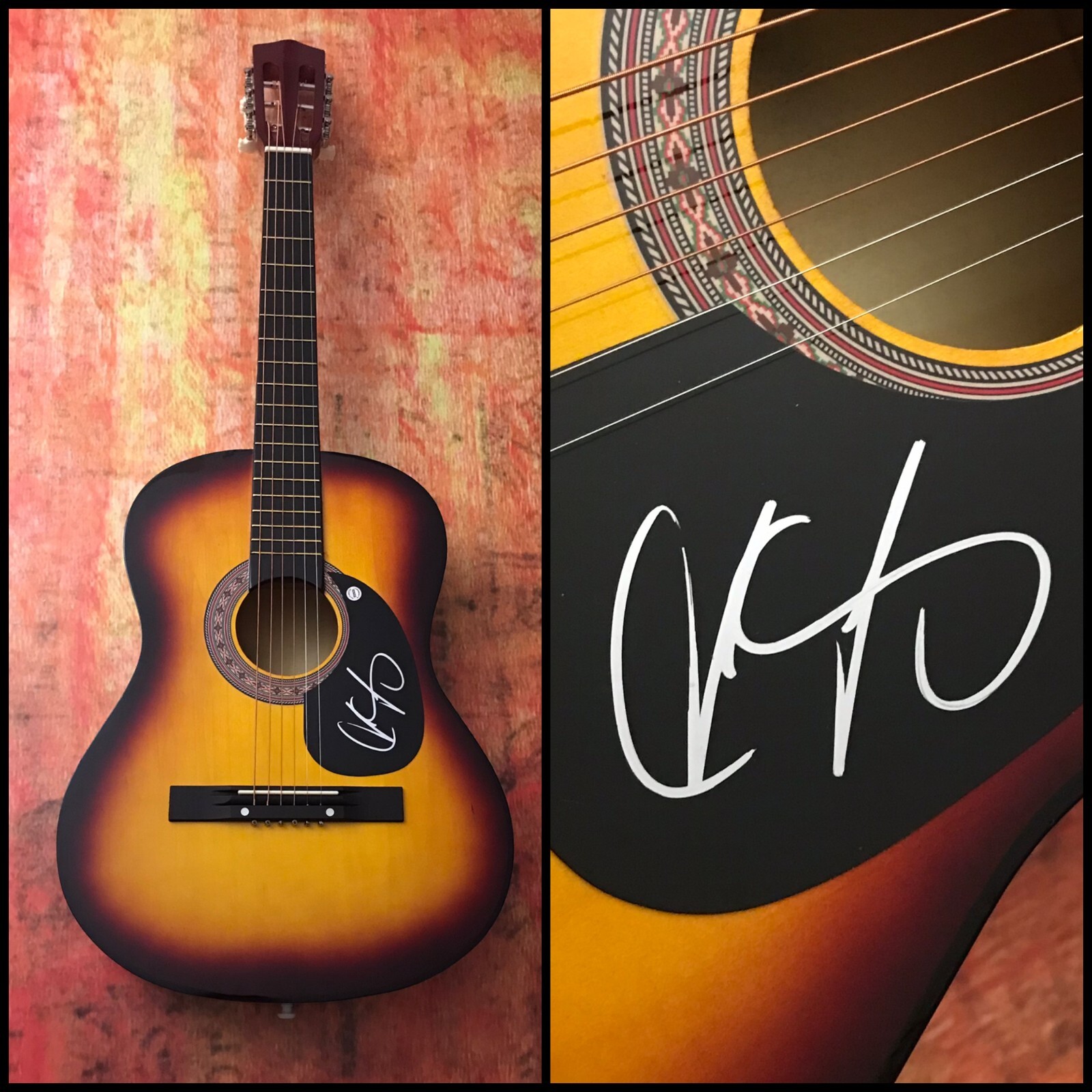 GFA Turn Around Guitarist * JONNY LANG * Signed Autograph Acoustic Guitar J3 COA