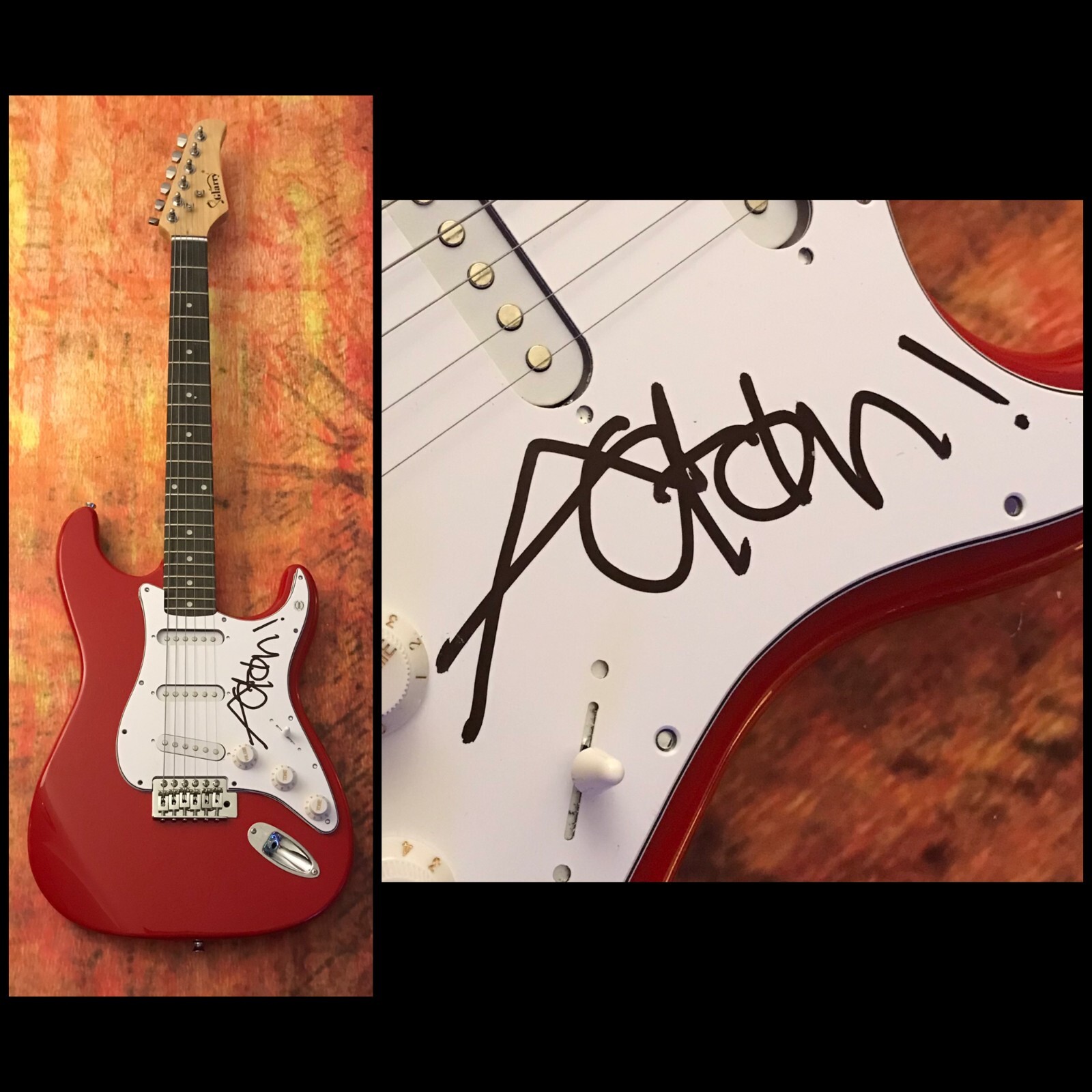 GFA MR. WONDERFUL RAPPER * ACTION BRONSON * SIGNED ELECTRIC GUITAR AB1 COA COLLECTIBLE MEMORABILIA