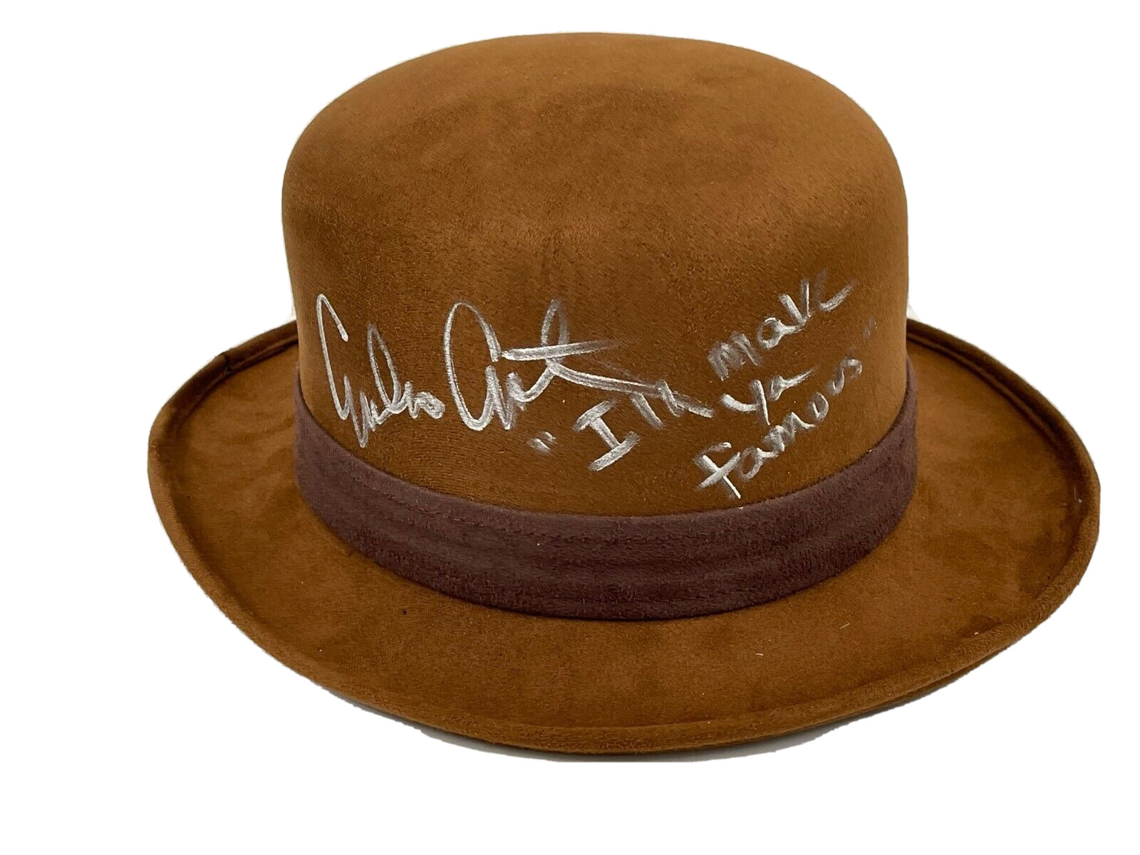 EMILIO ESTEVEZ SIGNED YOUNG GUNS HAT BILLY THE KID AUTOGRAPH INSCRIPT BECKETT 5