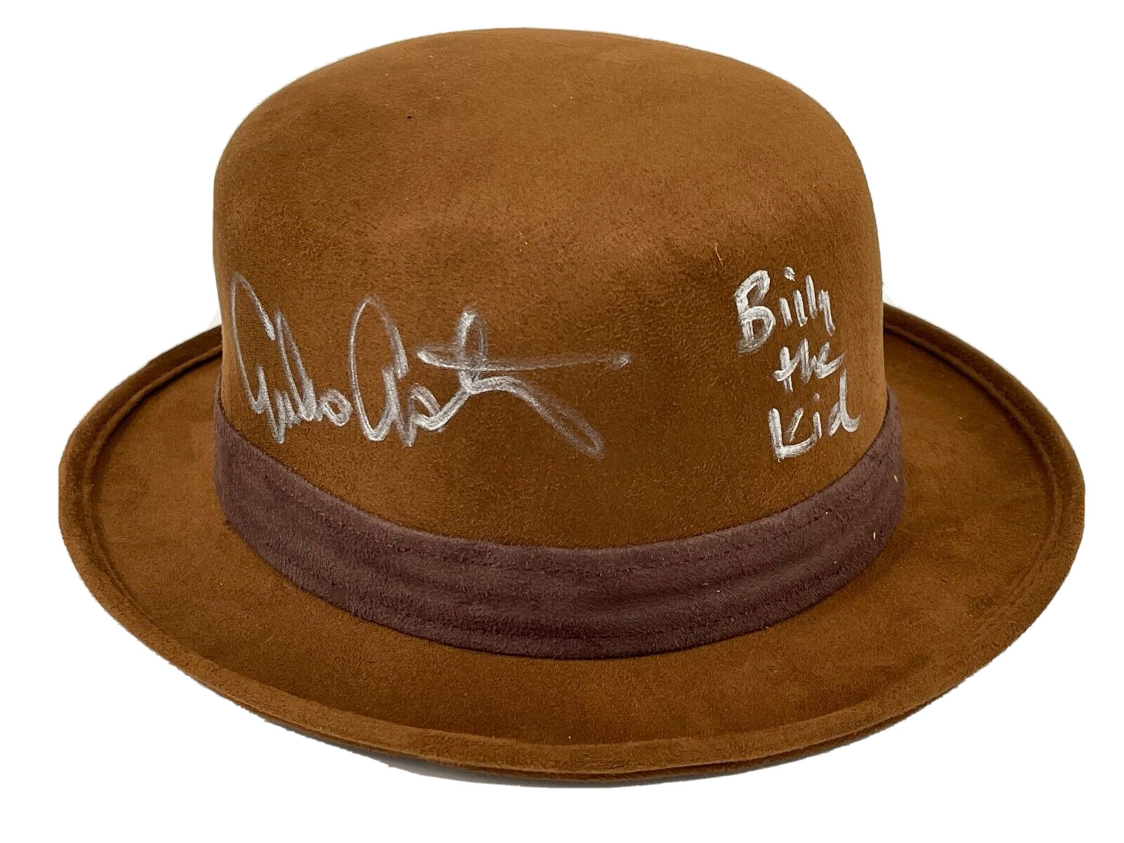EMILIO ESTEVEZ SIGNED YOUNG GUNS HAT BILLY THE KID AUTOGRAPH INSCRIPT BECKETT 10