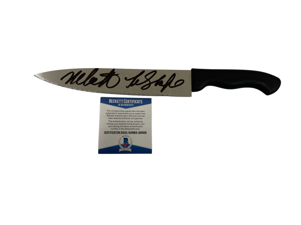 NICK CASTLE SIGNED KNIFE THE SHAPE HALLOWEEN 
