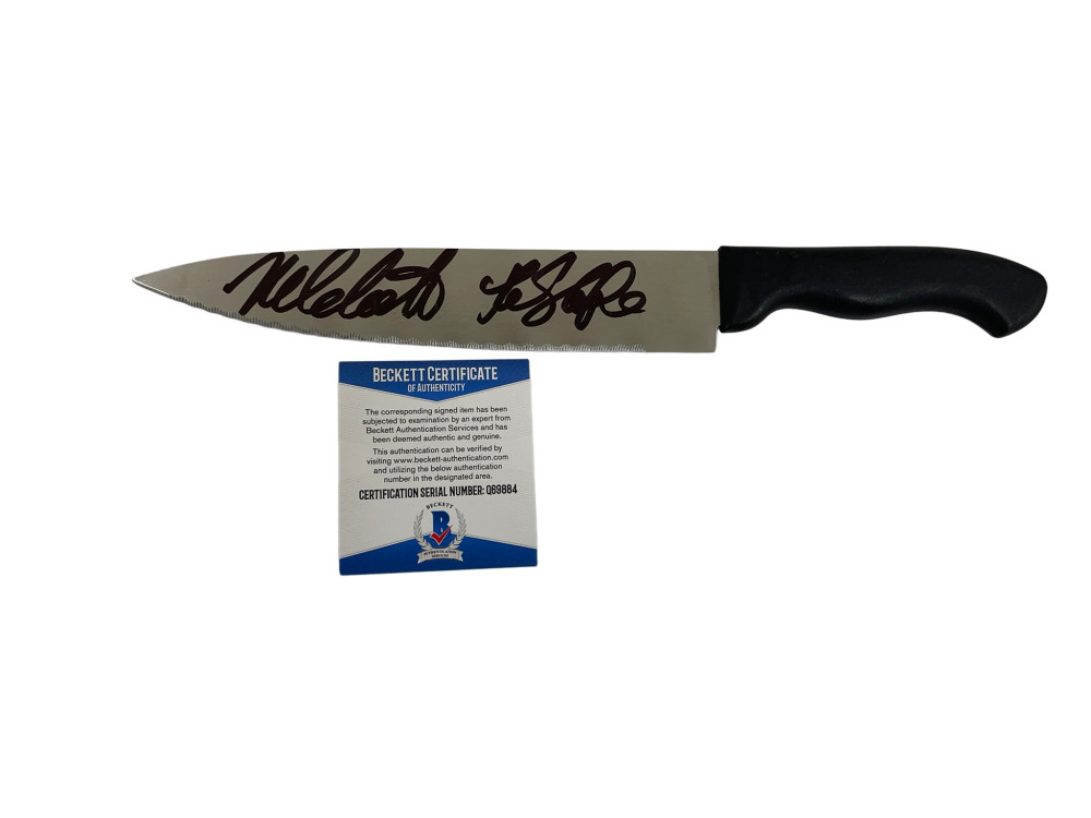 NICK CASTLE SIGNED KNIFE THE SHAPE HALLOWEEN 