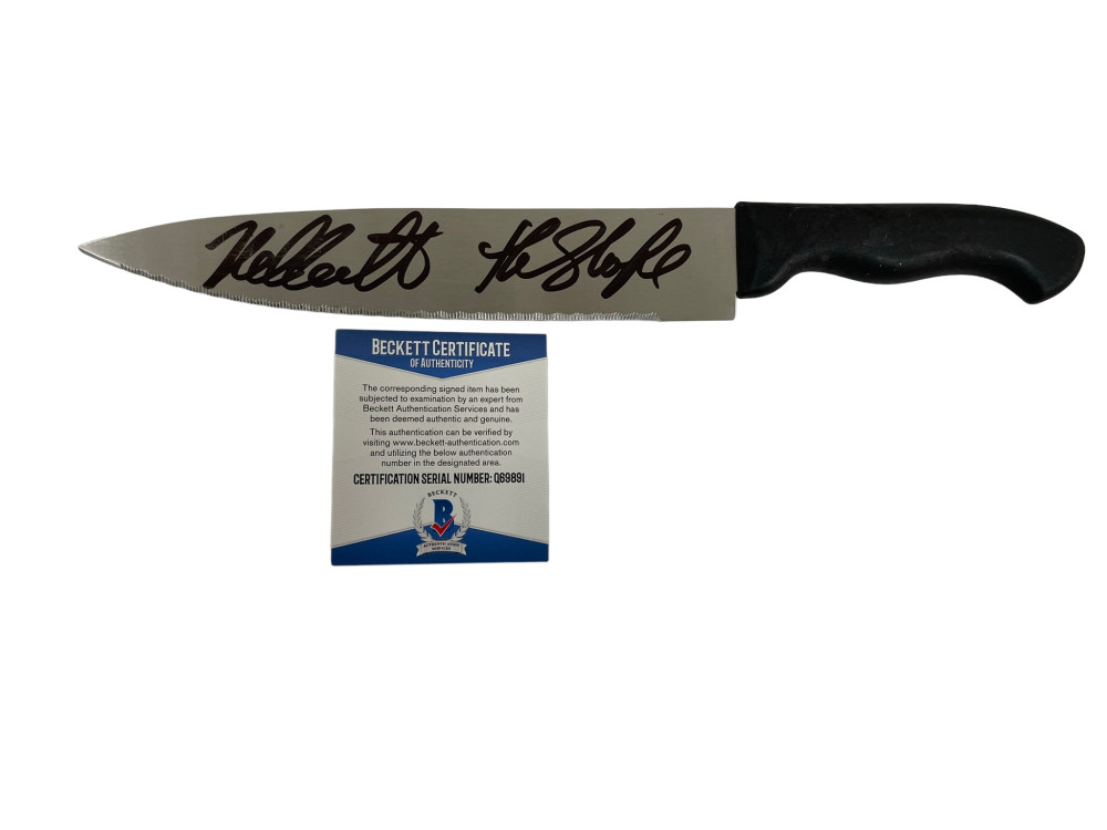 NICK CASTLE SIGNED KNIFE THE SHAPE HALLOWEEN 