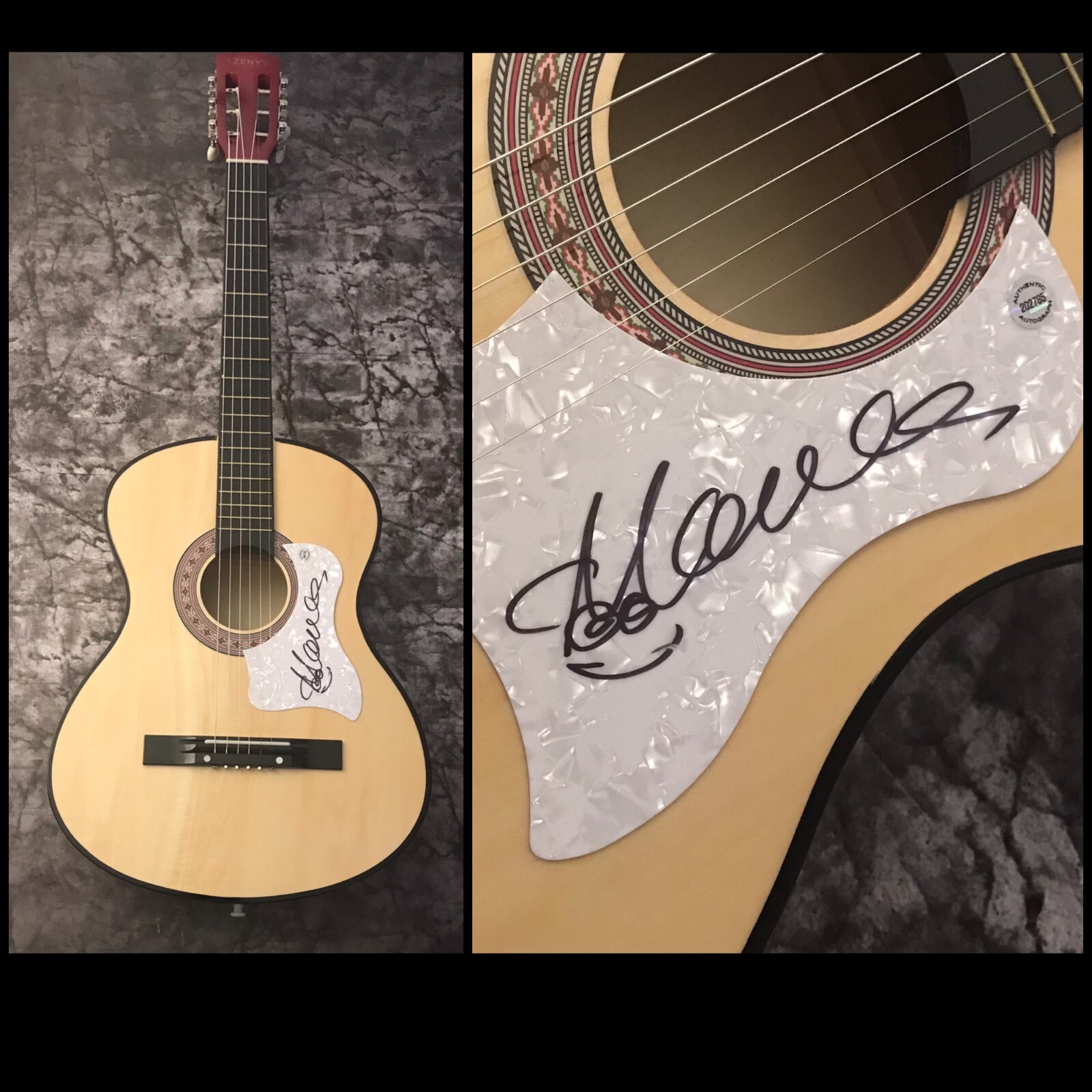 GFA The Adicts Band Bad Boy * KEITH MONKEY WARREN * Signed Acoustic Guitar COA