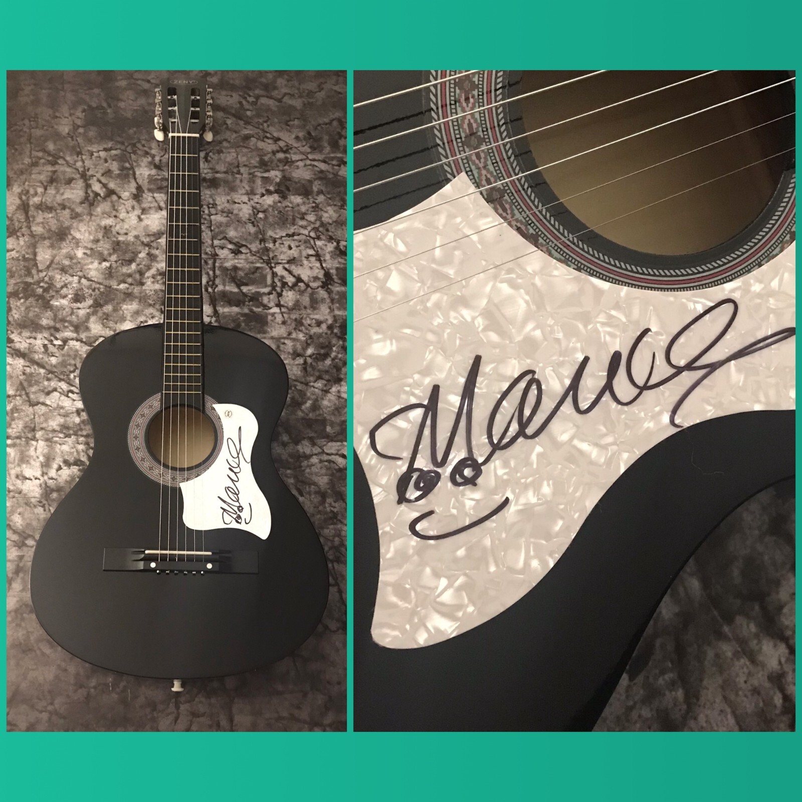 GFA The Adicts Band Bad Boy * KEITH MONKEY WARREN * Signed Acoustic Guitar COA