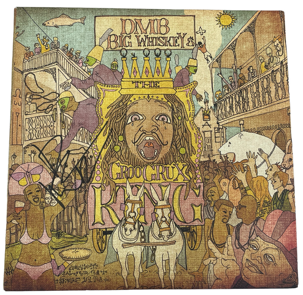 DAVE MATTHEWS SIGNED BIG WHISKEY & THE GROOGRUX KING ALBUM AUTOGRAPH BECKETT