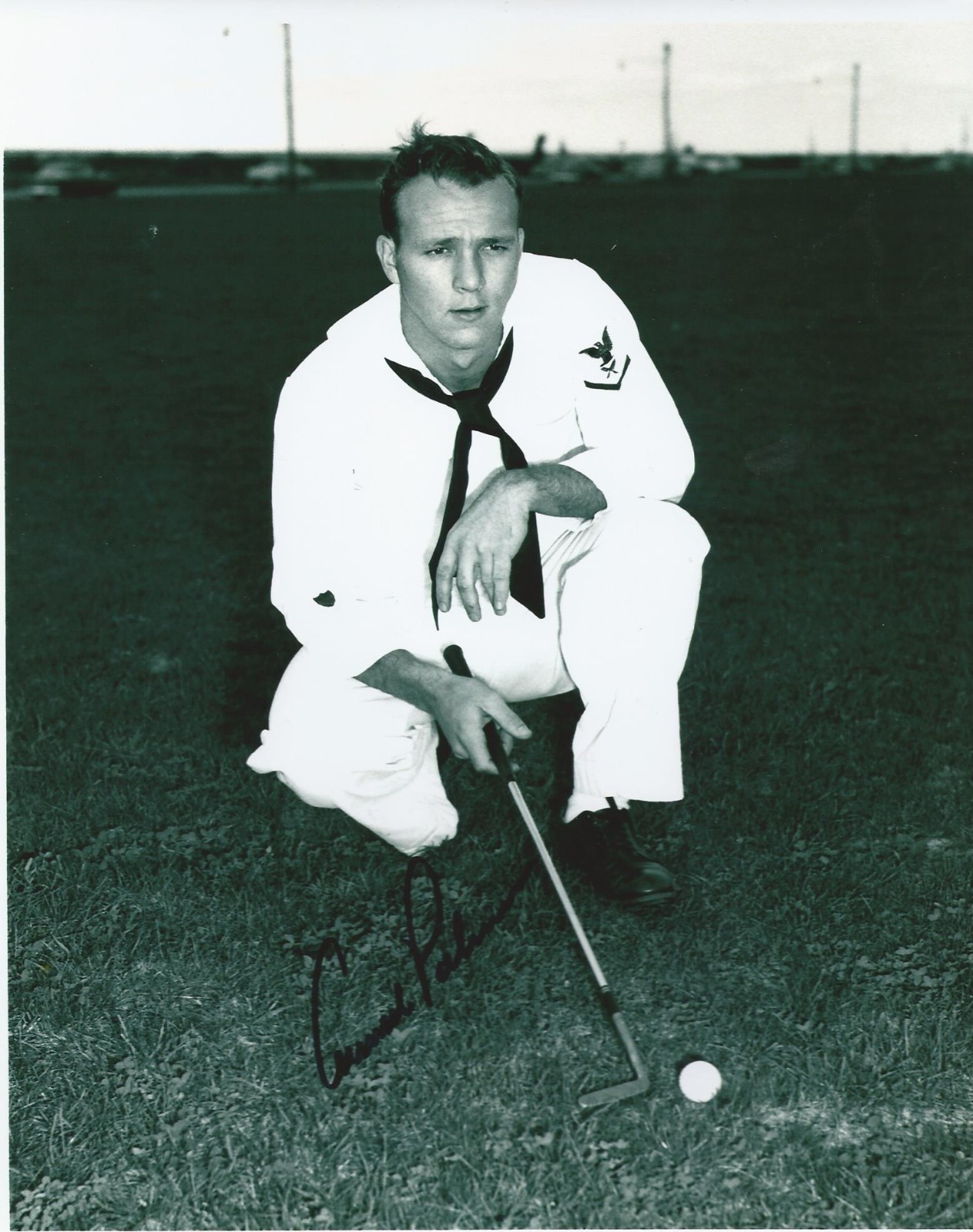 **GFA PGA Golfer *ARNOLD PALMER* Signed 8x10 Photo AD2 COA**