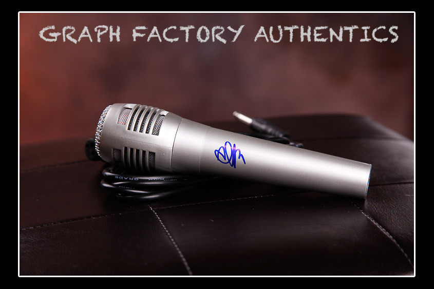 GFA Girls Chase Boys * INGRID MICHAELSON * Signed Microphone M3 COA