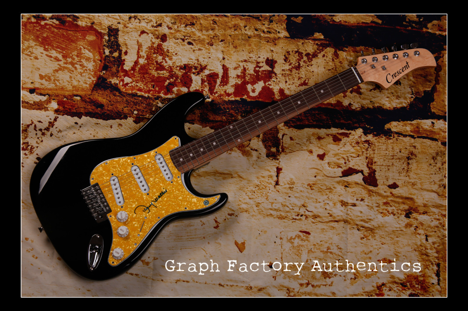 GFA Legendary Pop Star * JOHNNY MATHIS * Signed Electric Guitar AD1 COA