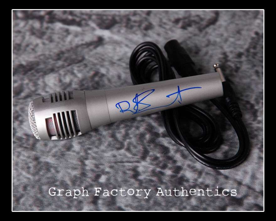 GFA Eurythmics Guitarist * DAVID A. STEWART * Signed Microphone PROOF AD1 COA