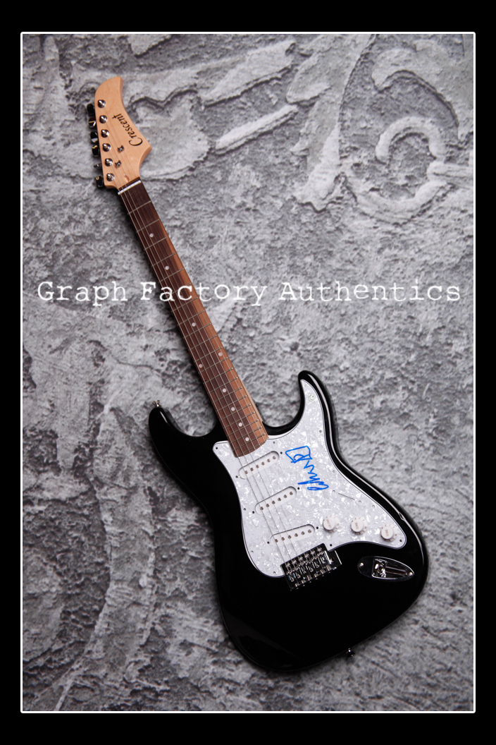 GFA Portishead Band * GEOFF BARROW * Signed Electric Guitar AD1 COA