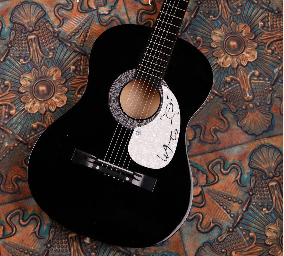 GFA The Flaming Lips * WAYNE COYNE * Signed Acoustic Guitar W2 PROOF COA