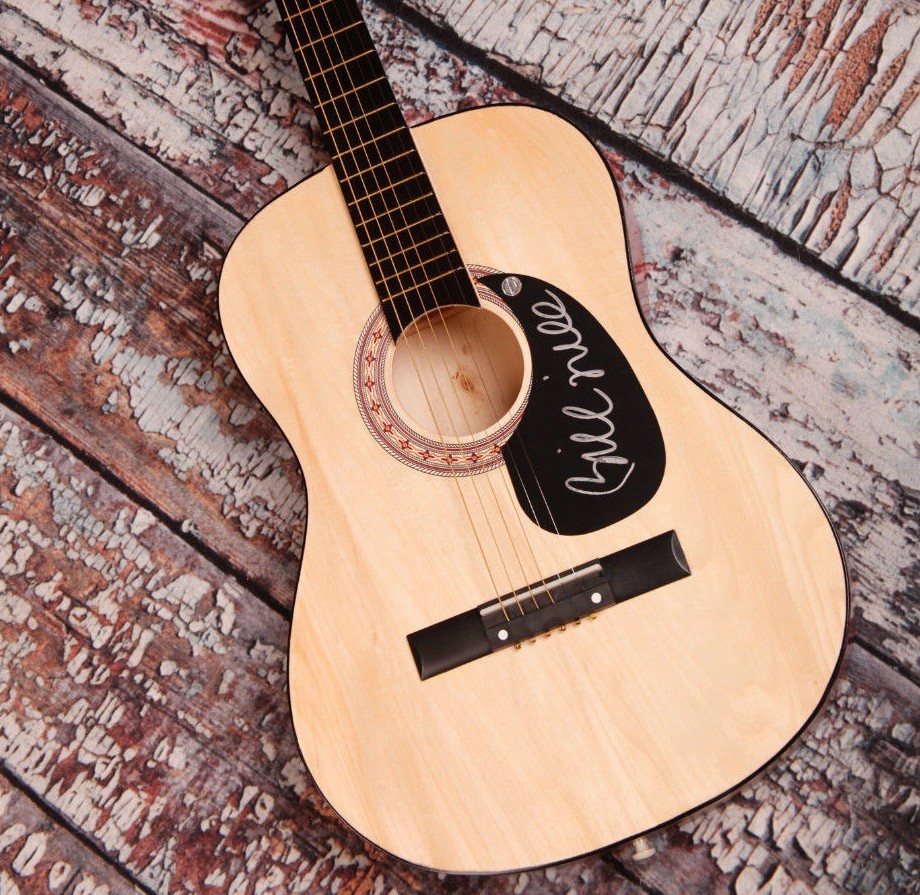 GFA Jazz Guitarist * BILL FRISELL * Signed Acoustic Guitar AD1 COA