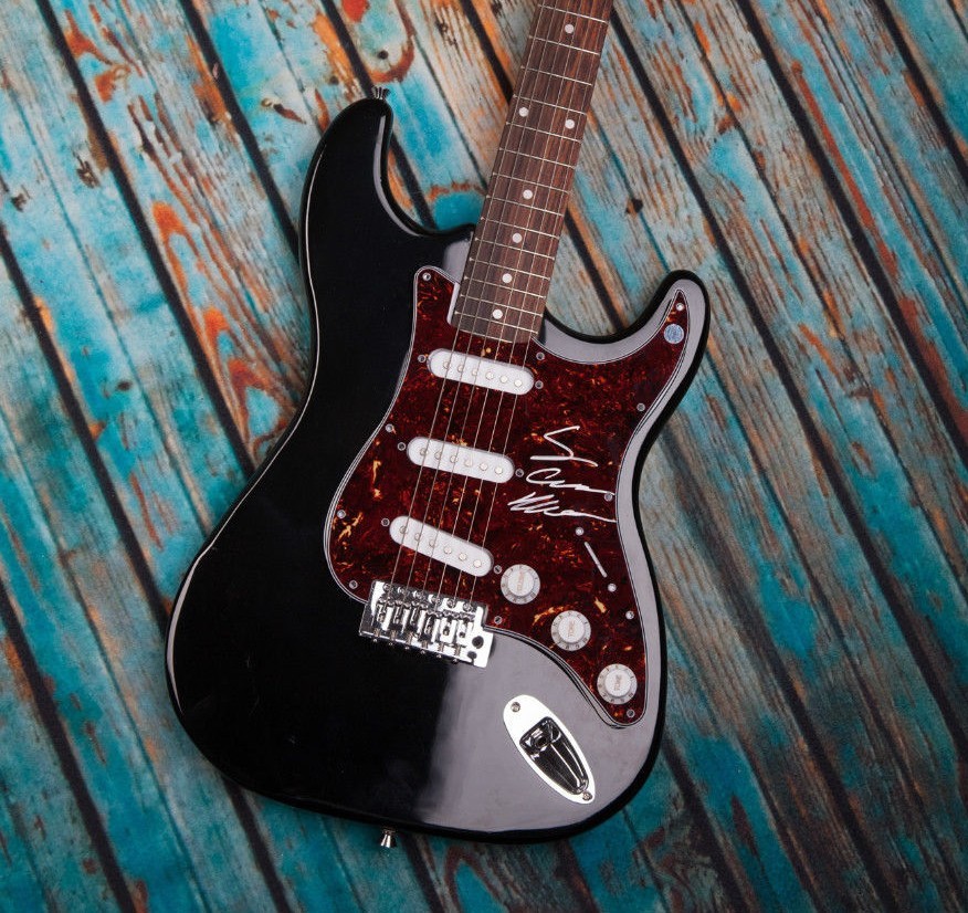 GFA Rock & Roll HOF * SAM MOORE * Signed Electric Guitar S2 COA